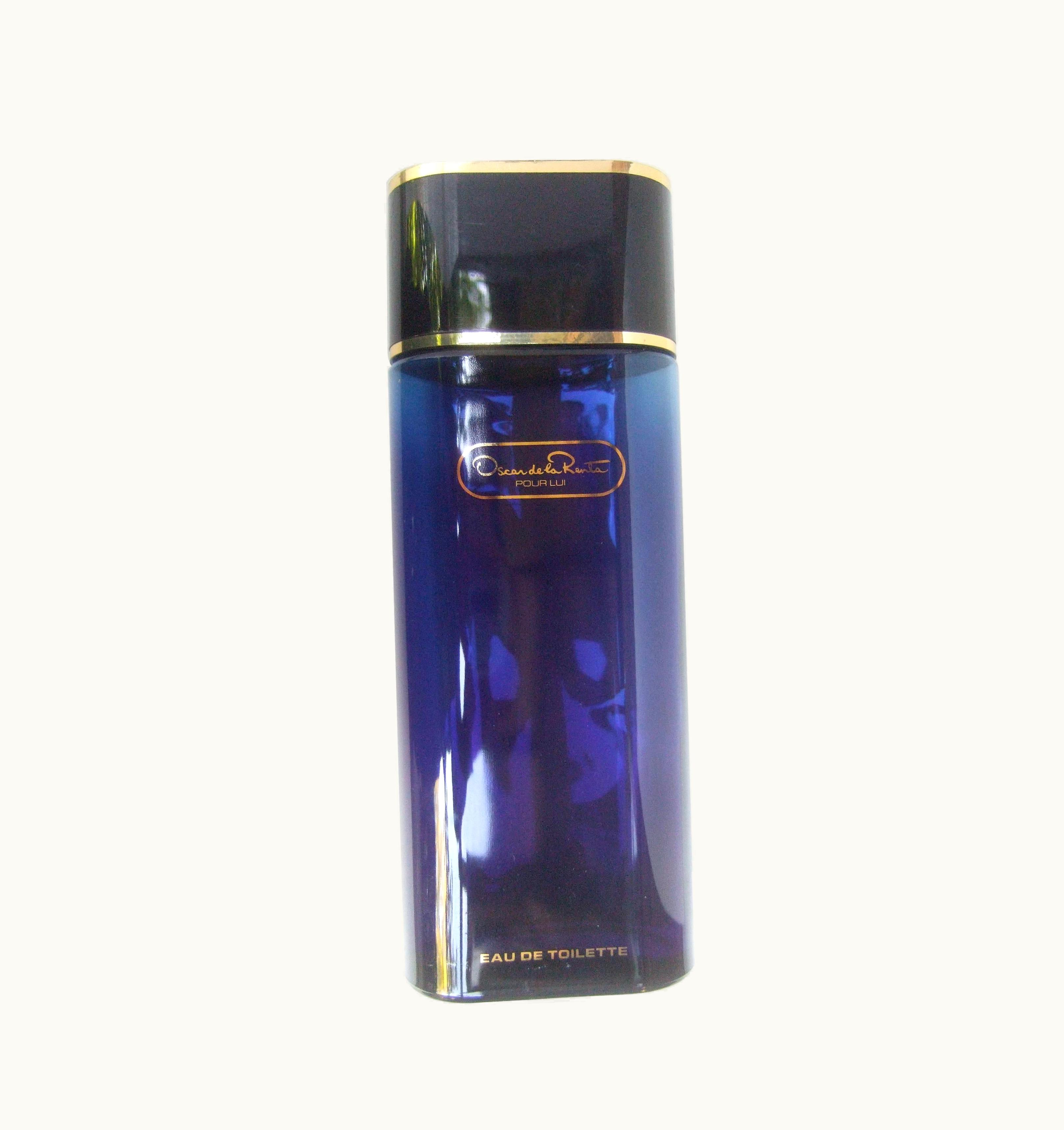 Oscar De La Renta Oscar De La Renta Large Cobalt Blue Factice Fragrance Display Bottle