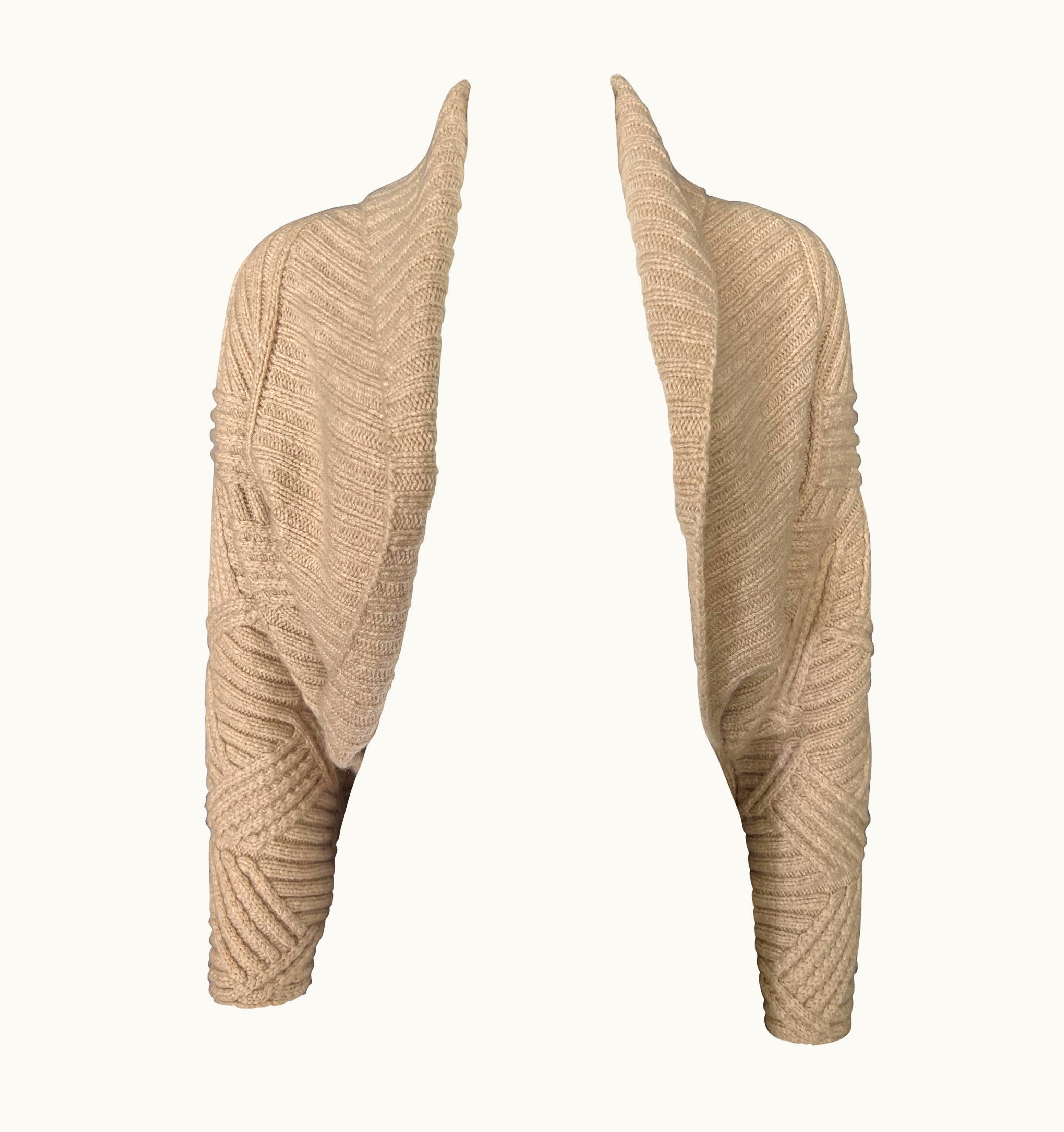 Oscar De La Renta Vintage Oscar De La Renta Beige Cardigan Sweater, mall