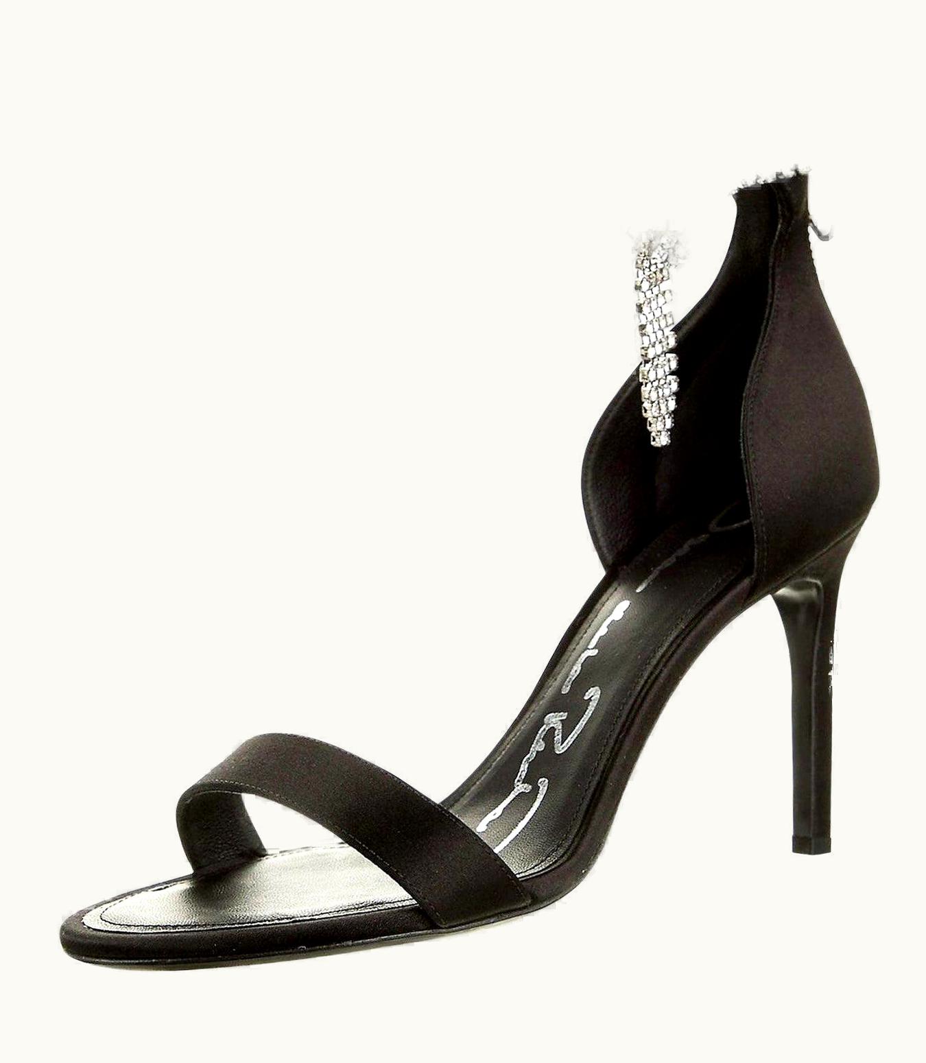 Oscar De La Renta Oscar De La Renta 2019 Crystal Satin Runway Heel Pumps $1300 UZ0605486