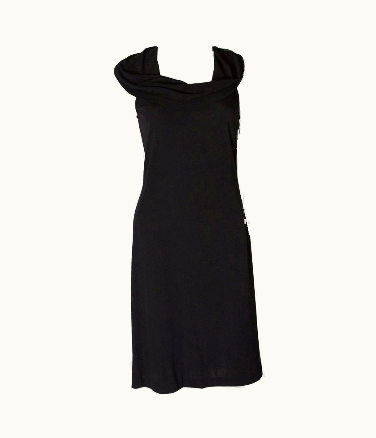 Oscar De La Renta Vintage Oscar De La Renta Black Cocktail Dress