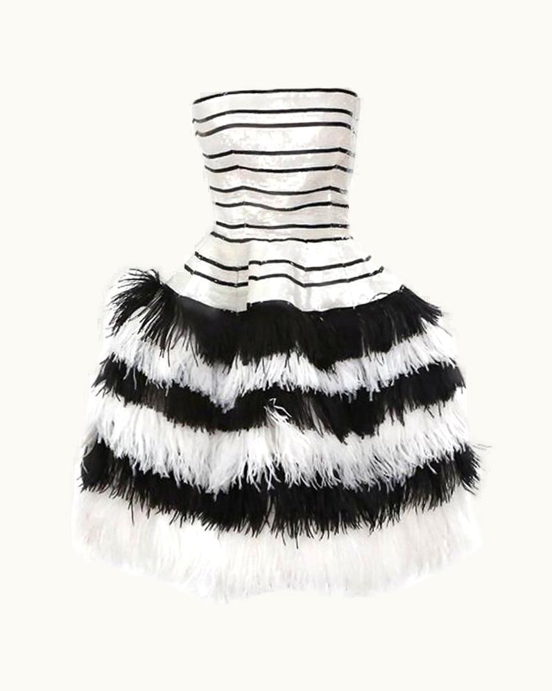 Oscar De La Renta Spring 2015 Mini Cocktail Dress