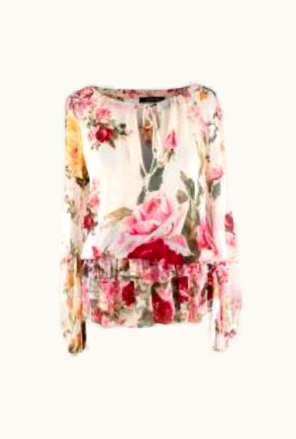 Roberto Cavalli Roberto Cavalli Vintage Floral Print Blouse