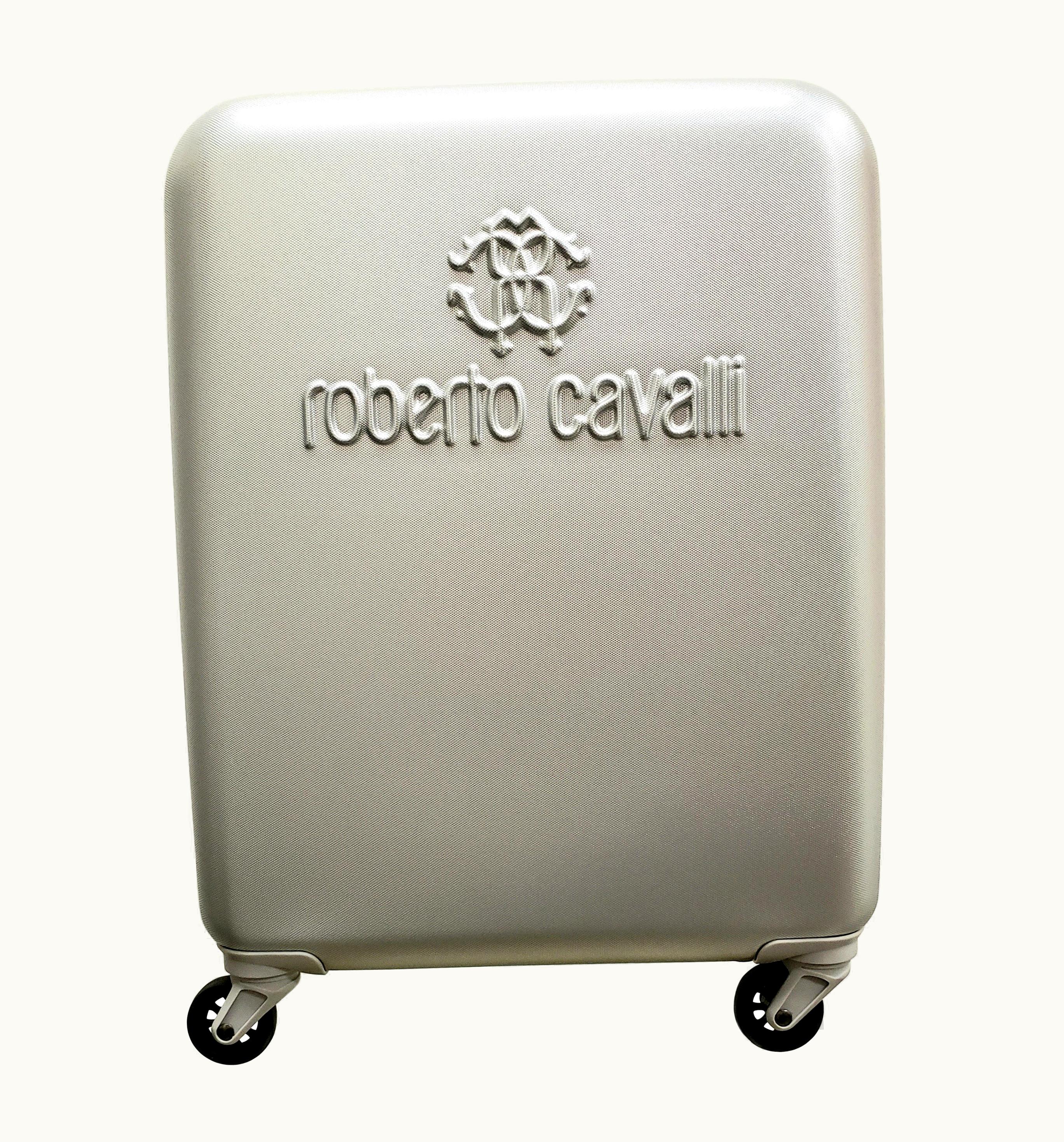 Roberto Cavalli Roberto Cavalli Suitcase In Silver