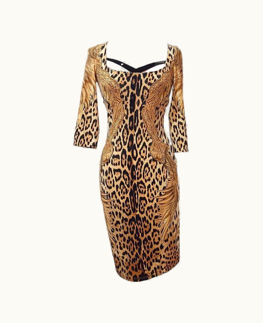Roberto Cavalli Roberto Cavalli Animalier Dress UZ0605784