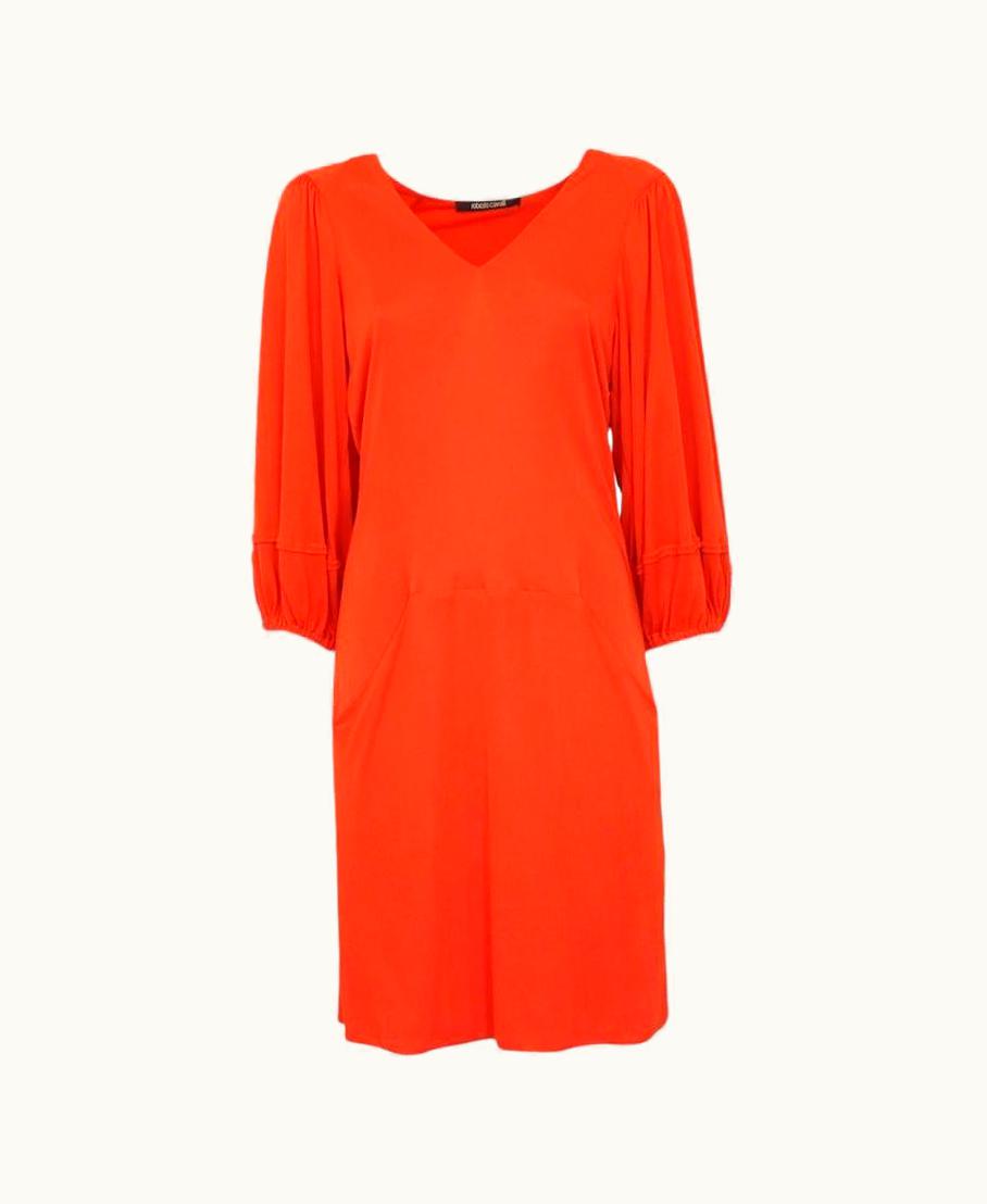 Roberto Cavalli Roberto Cavalli Orange Dress