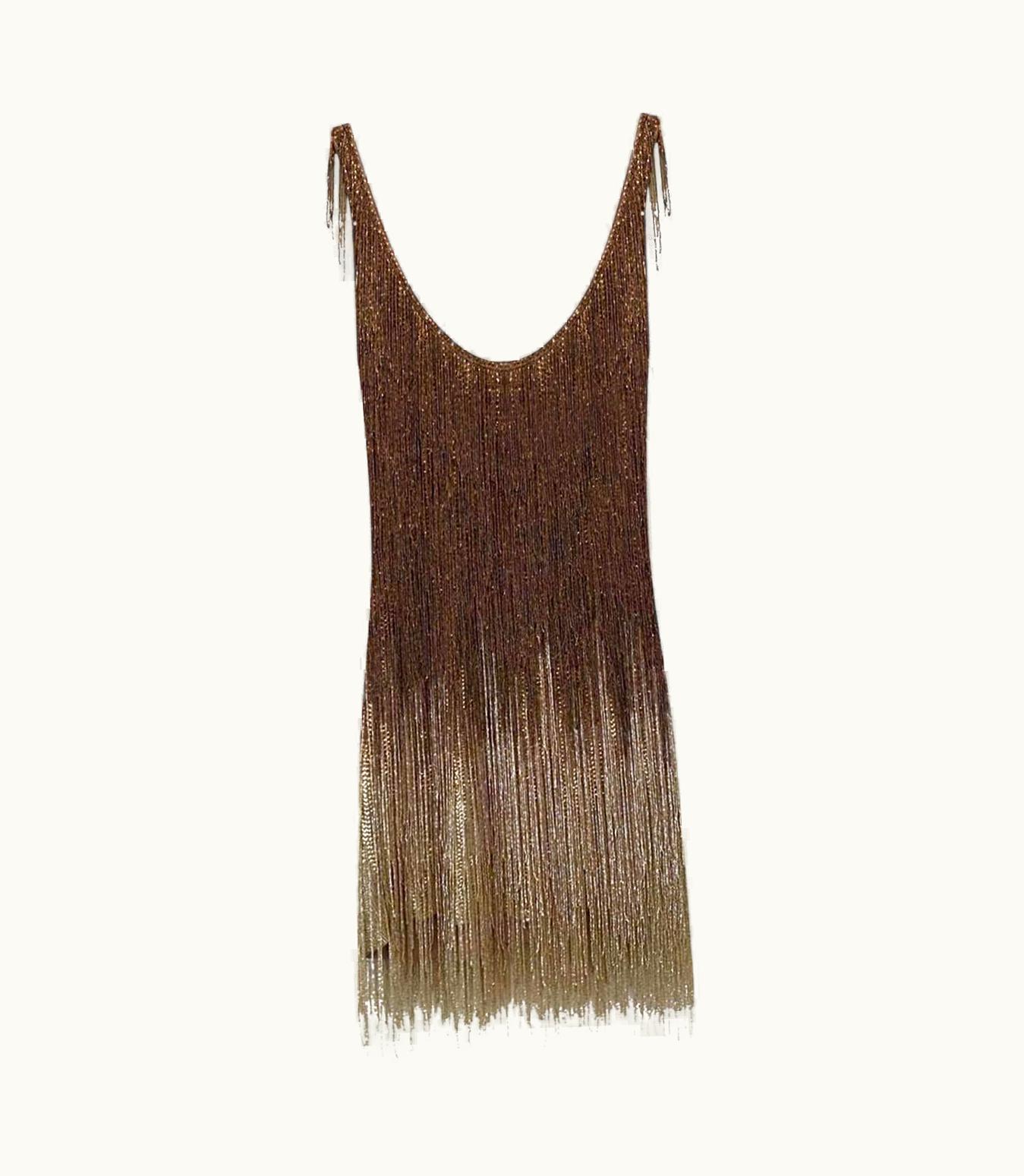 Roberto Cavalli Roberto Cavalli Beaded Fringe Dress As Seen Taylor Swift