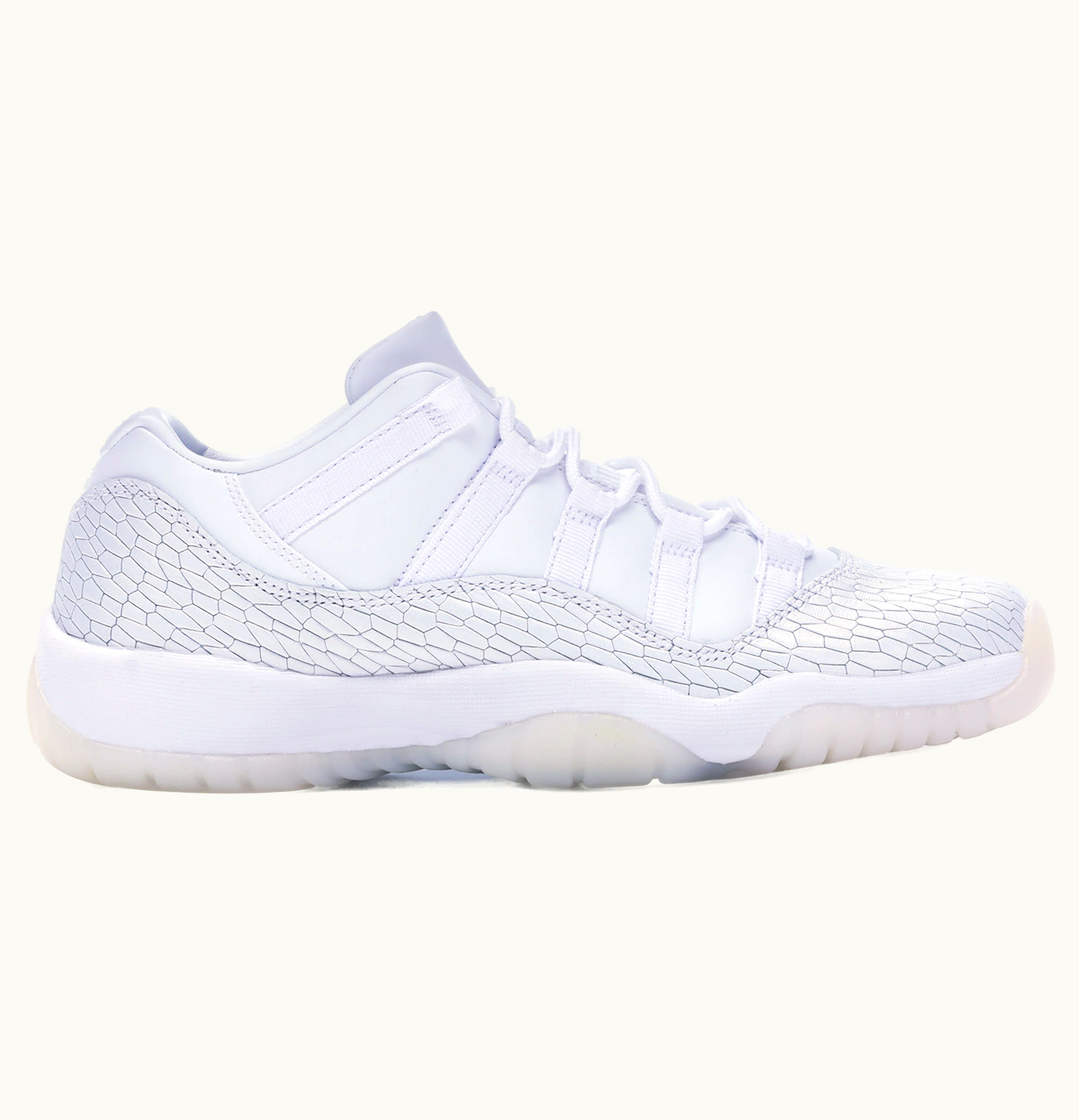 Jordan Air Jordan 11 Retro Low Heiress Pure Platinum GS
