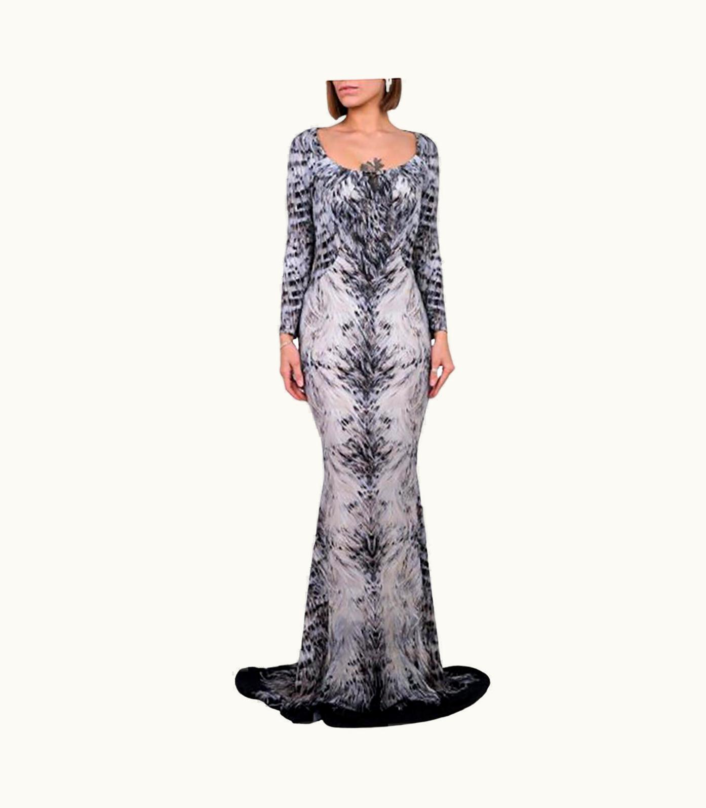 Roberto Cavalli Roberto Cavalli Floor-length Dress With Print