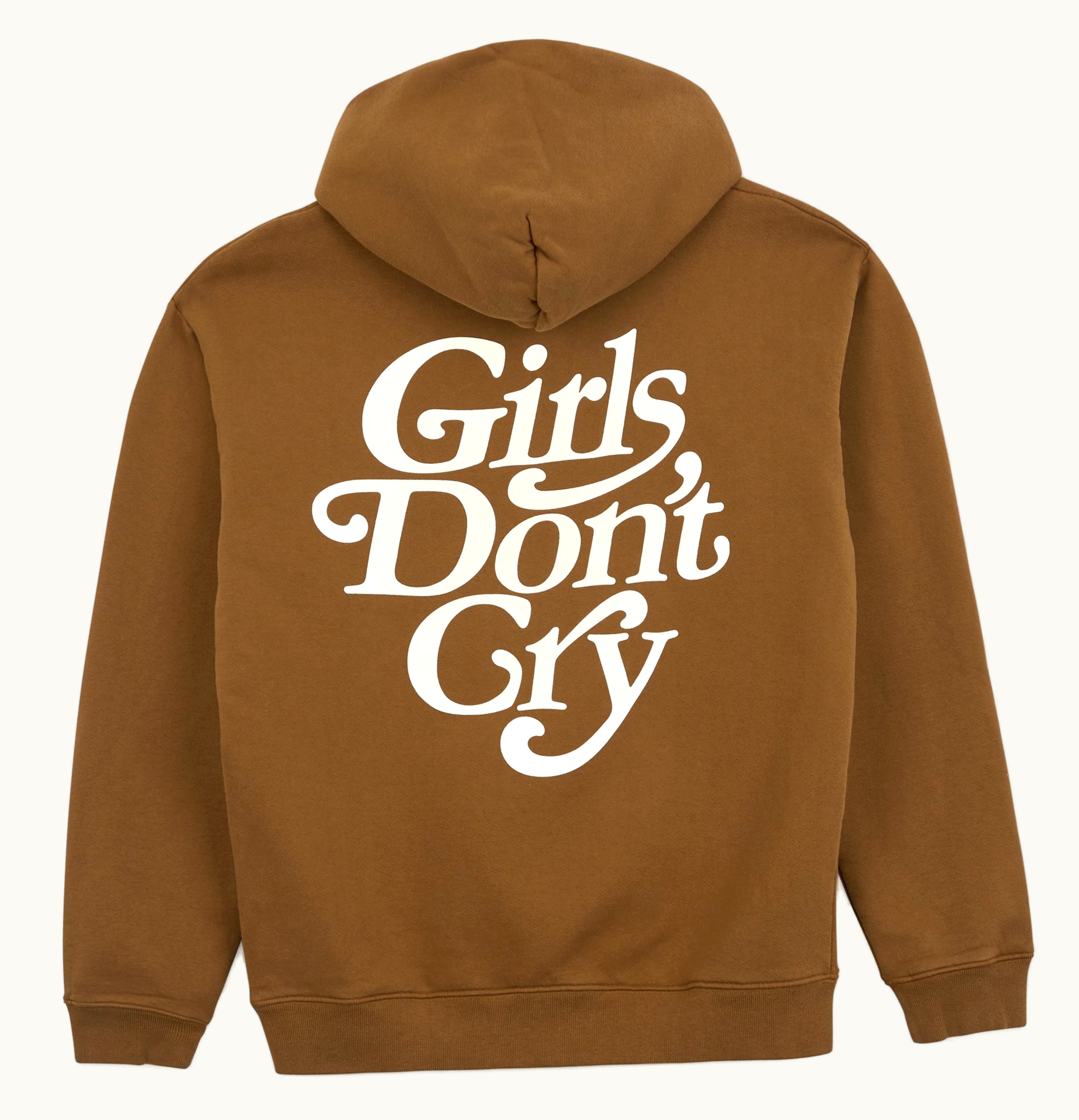 Girls Don't Cry Girls Dont Cry GDC Logo Hoodie Brown