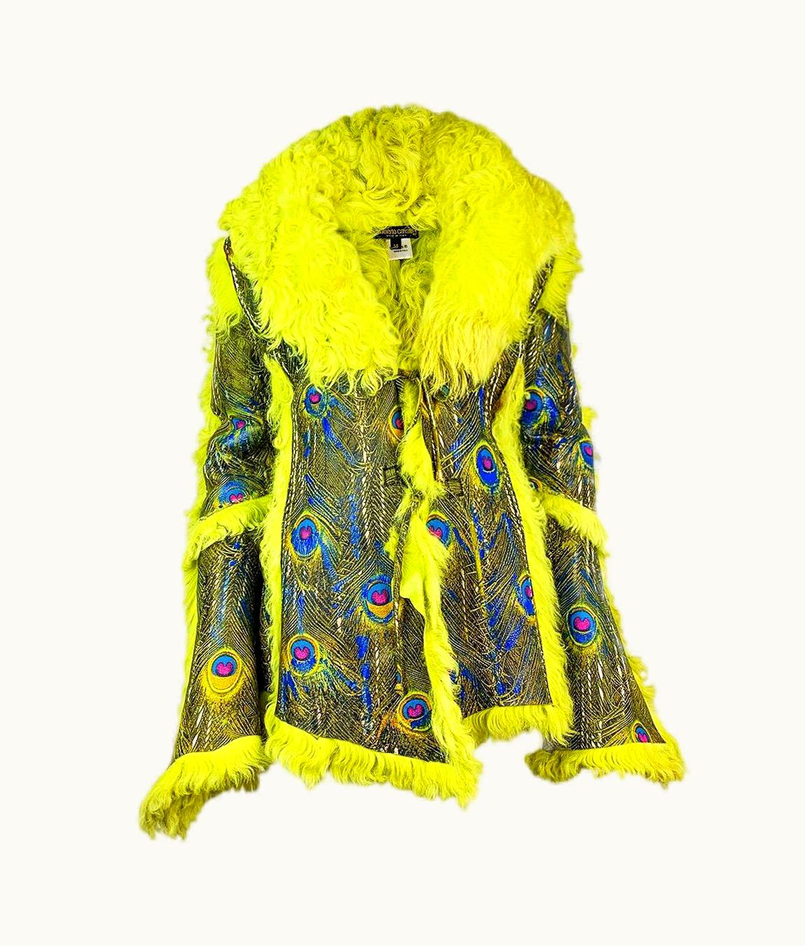 Roberto Cavalli Roberto Cavalli Fall 1999 Shearling Coat