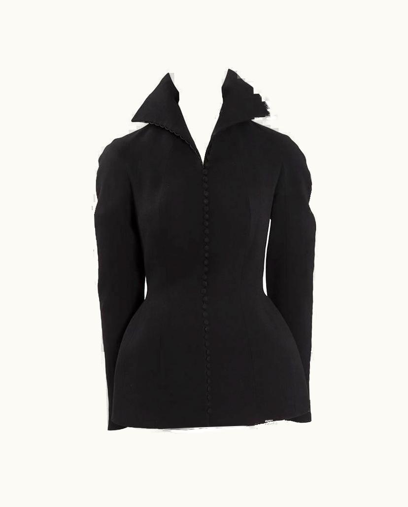 John Galliano John Galliano Wool Peplum Jacket