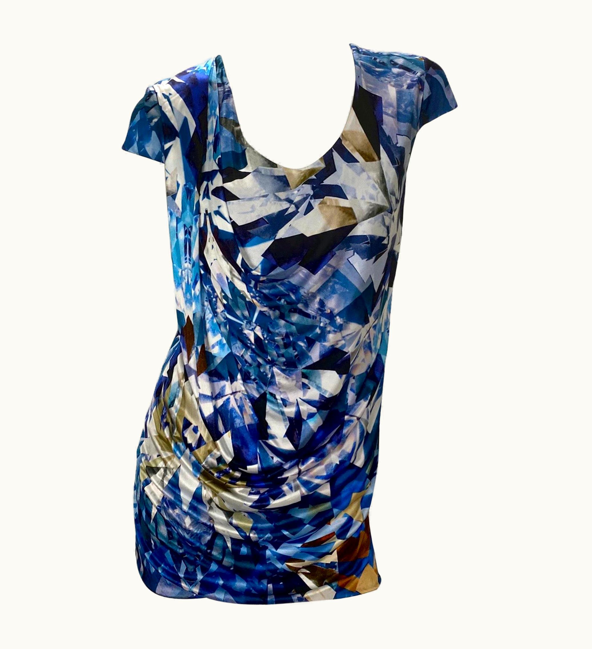 Alexander McQueen Vintage Alexander McQueen Kaleidoscope Print Tunic Dress