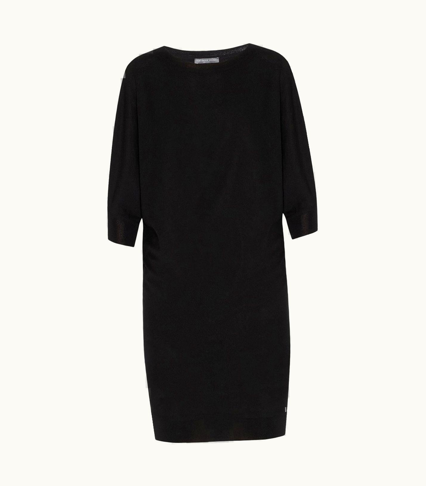 Alexander McQueen Alexander McQueen Asymmetric Wool Sweater Mini Dress UZ0606995