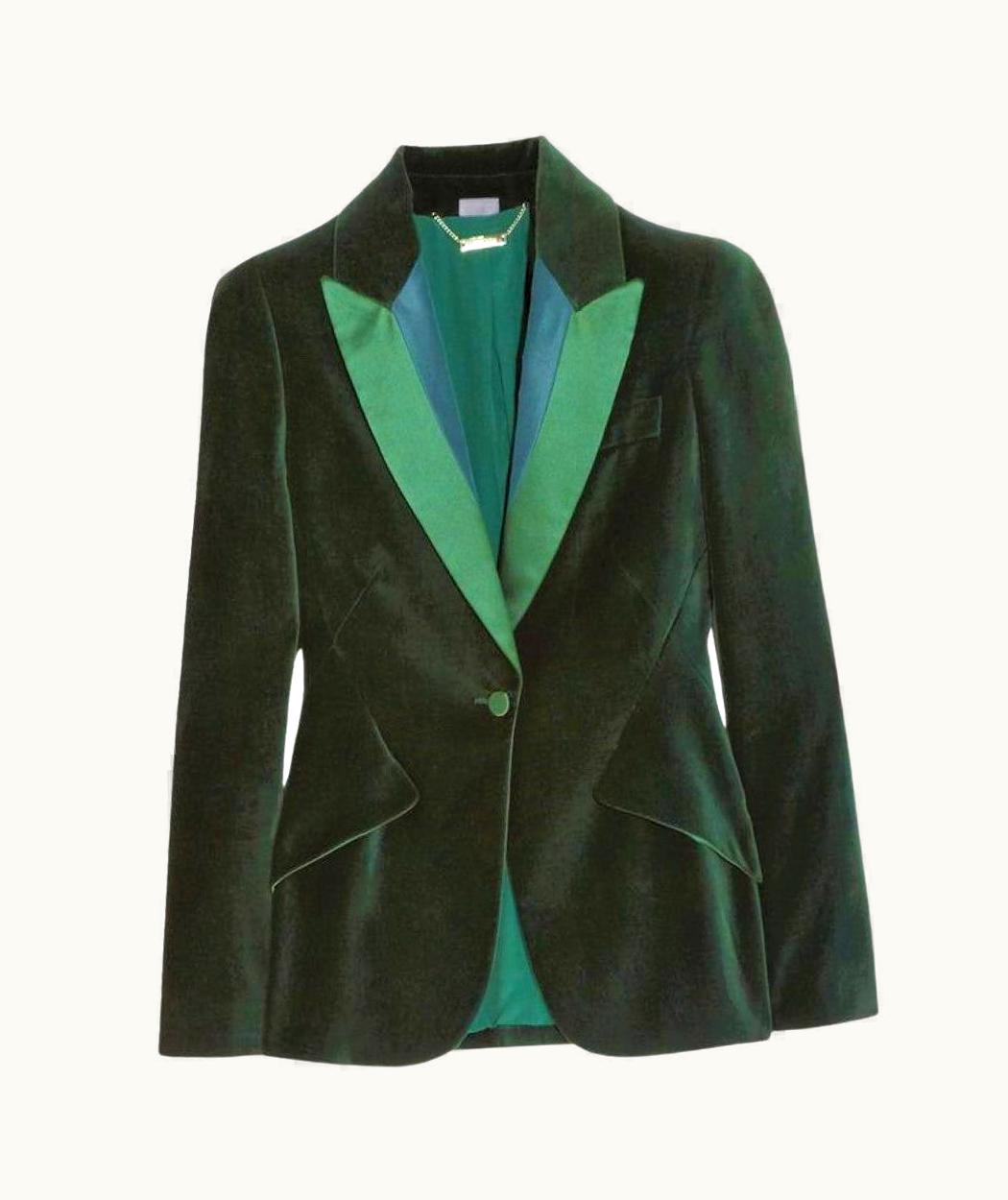 Alexander McQueen Alexander McQueen Poison Green Vampire Robot Runway 90s Coat Jacket Blazer