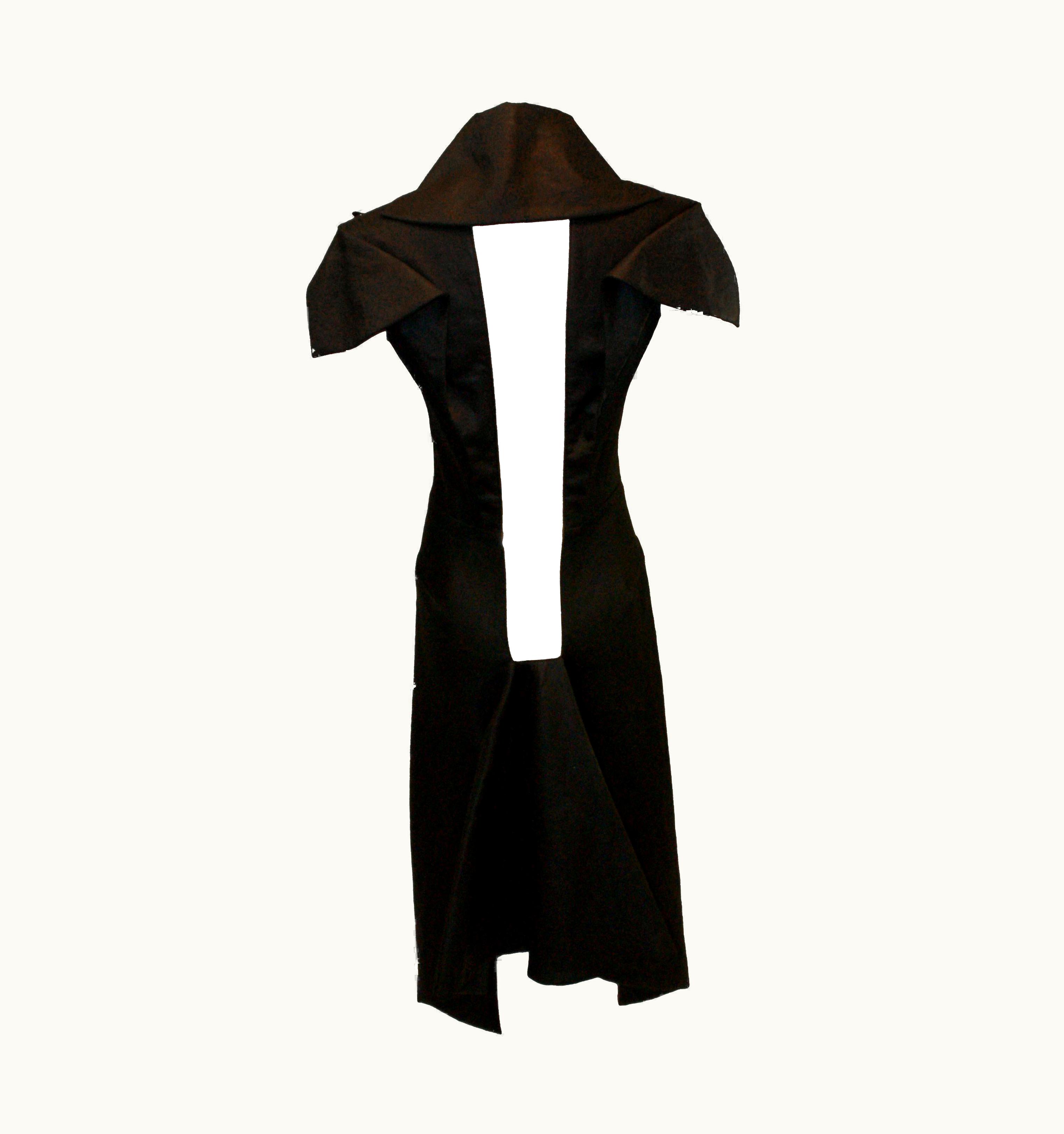 Alexander McQueen Alexander McQueen Museum Savage Beauty Untitled S/S 1999 Resin Black Coat Dress