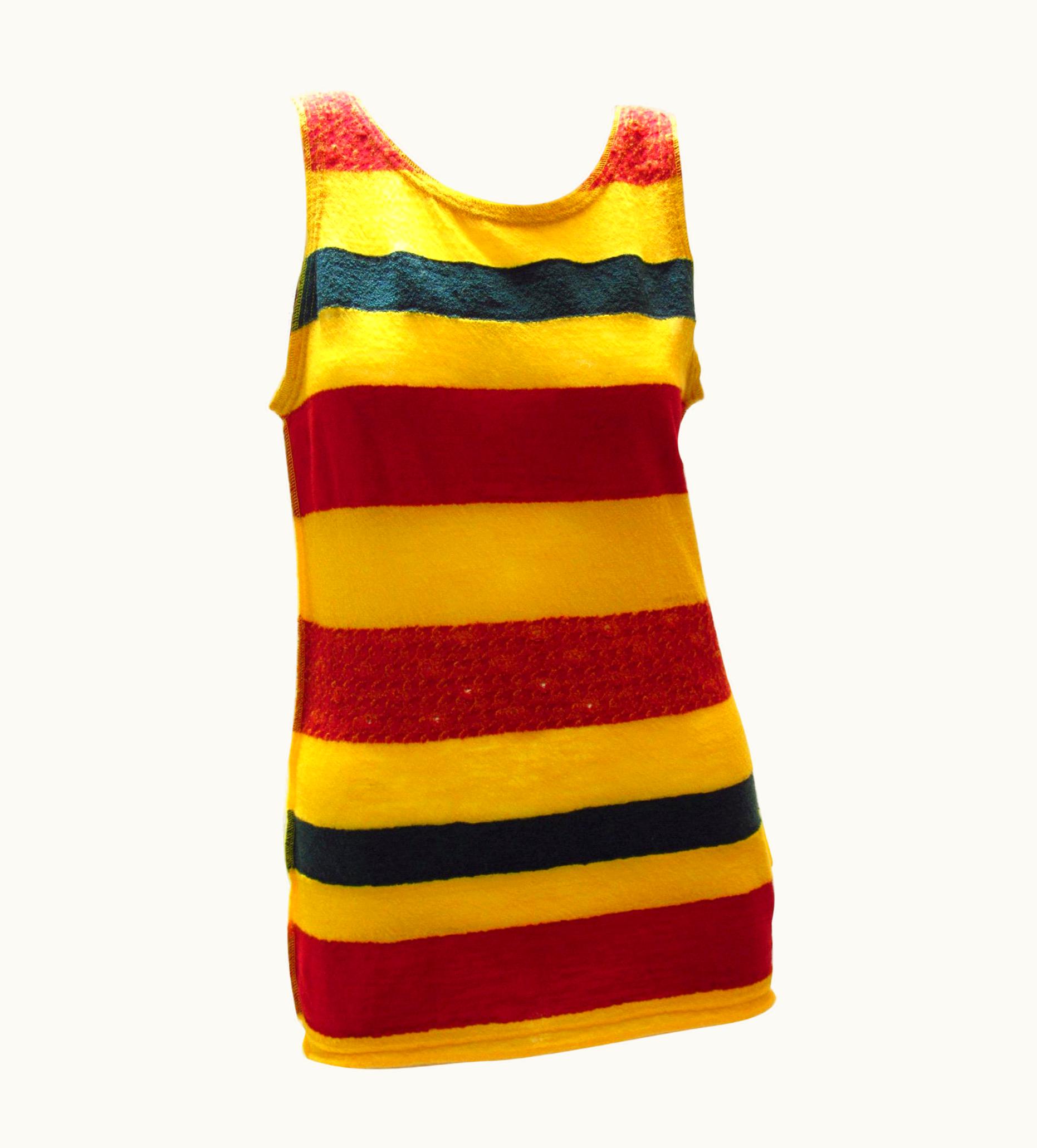 Junya Watanabe Junya Watanabe Striped Wool Tank
