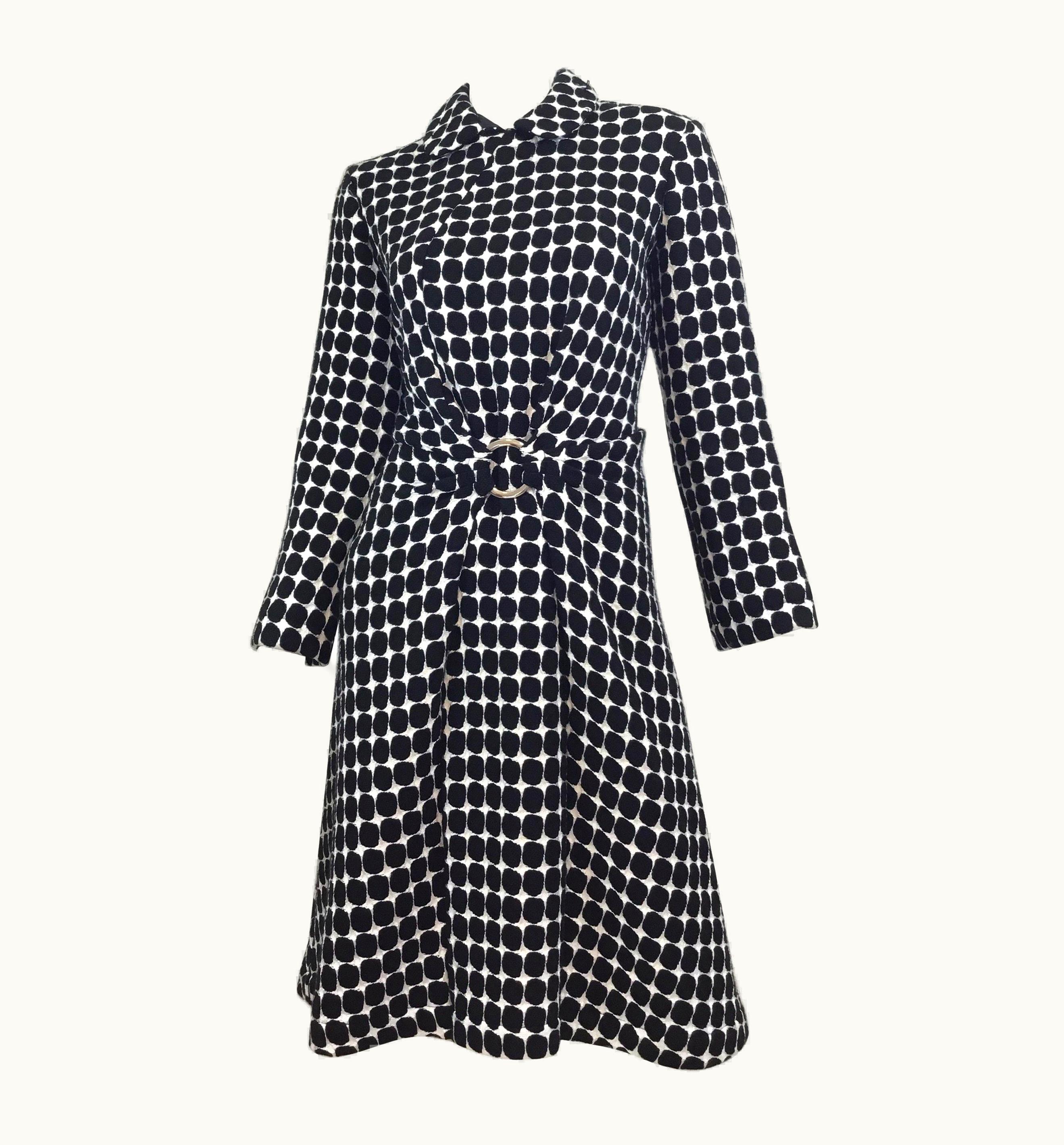 Comme Des Garçons Junya Watanabe Comme Des Garçons Op Art Coat Dress Ad 2001