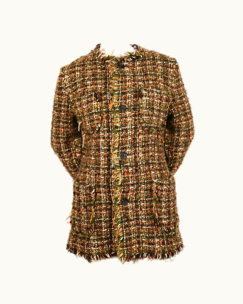 Comme Des Garçons Junya Watanabe Comme Des Garcons Tweed Coat 2003