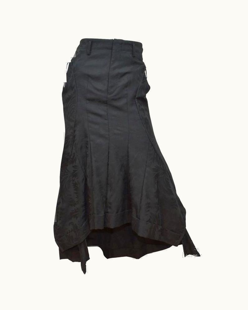 Comme Des Garçons Junya Watanabe For Comme Des Garcons 2006 Ad Wool Skirt