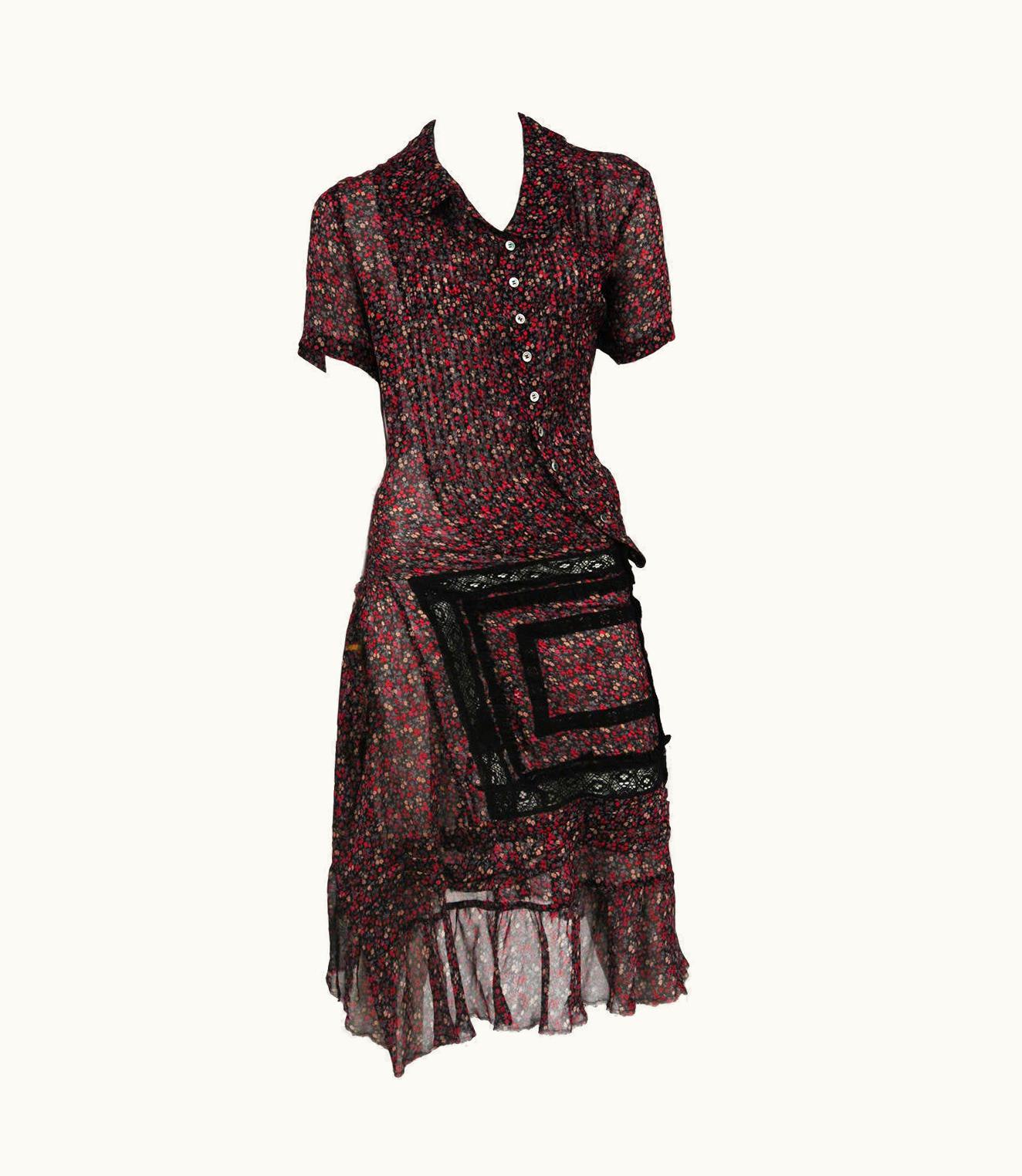 Junya Watanabe Junya Watanabe Floral & Lace Dress