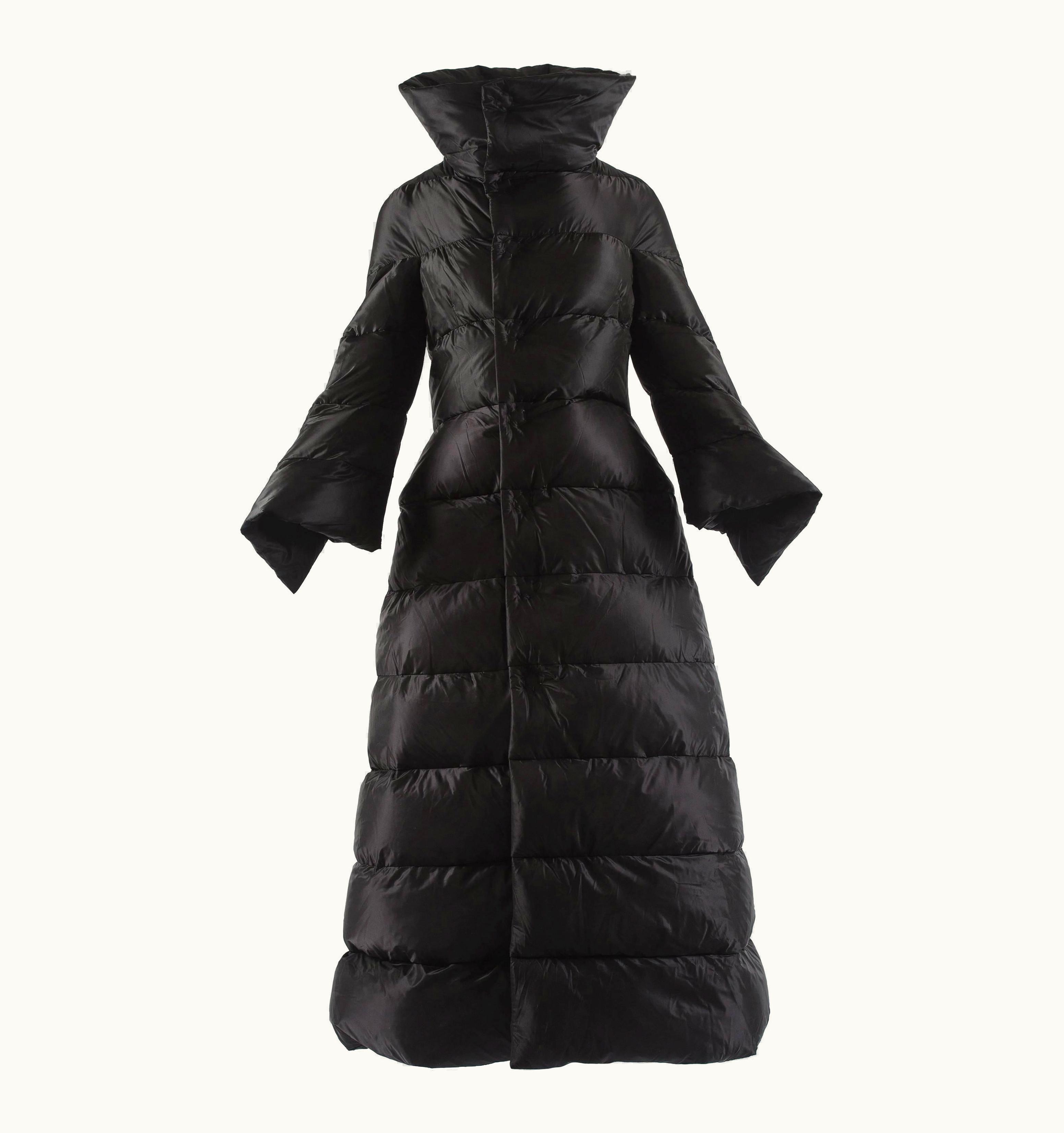 Junya Watanabe Junya Watanabe Autumn-Winter 2009 Black Puffer Duvet Coat Dress