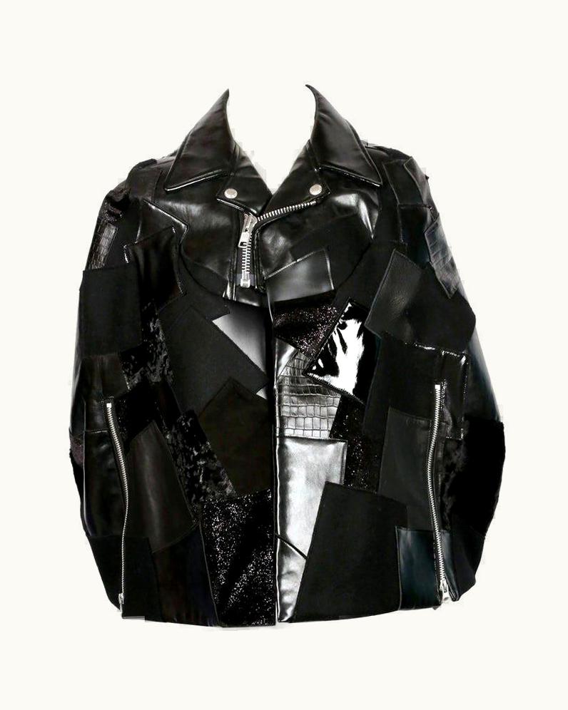 Comme Des Garçons 2014 Junya Watanabe Comme Des Garcons Patchwork Runway Poncho