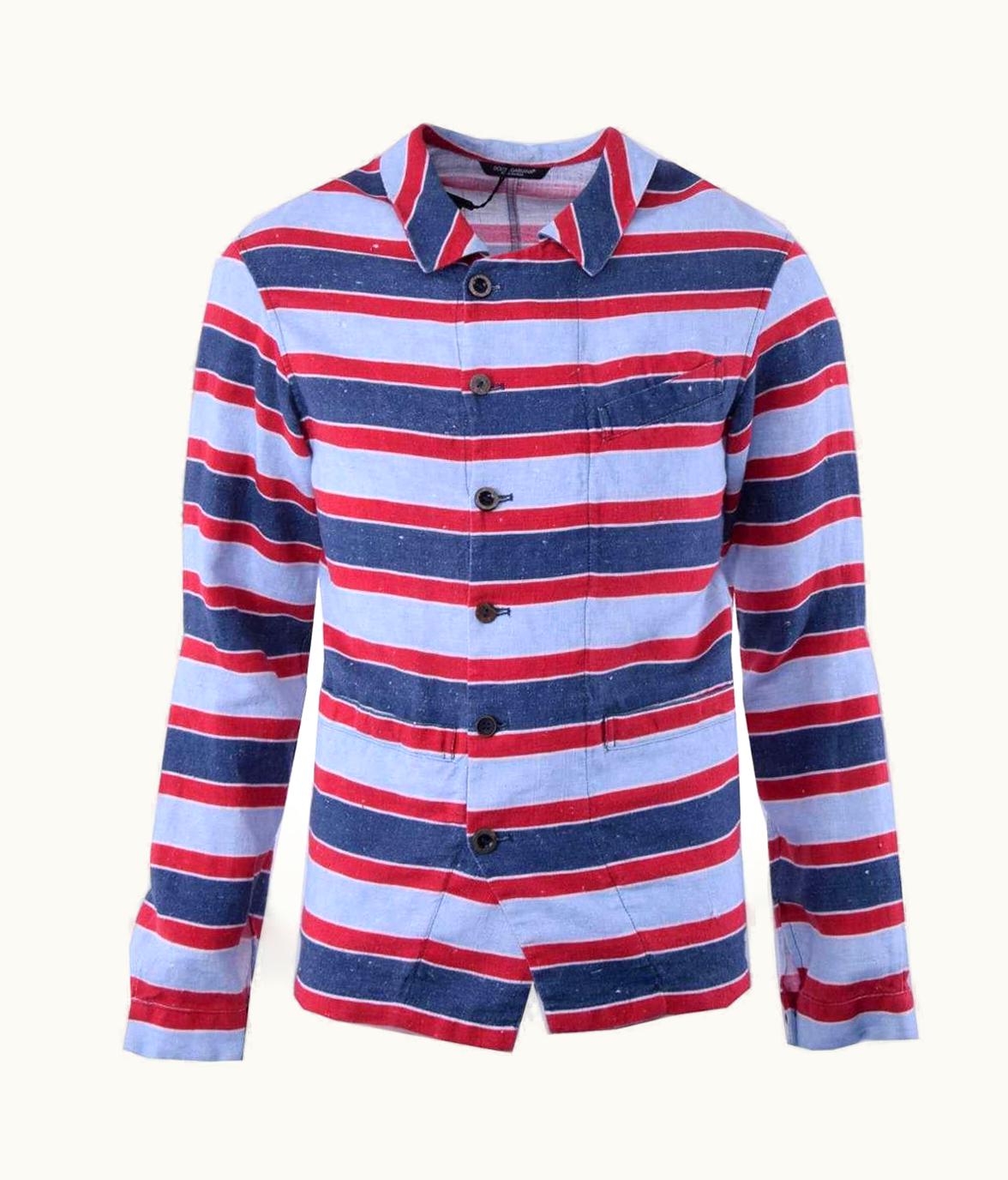 Dolce & Gabbana Dolce & Gabbana - Runway Striped Linen Blazer