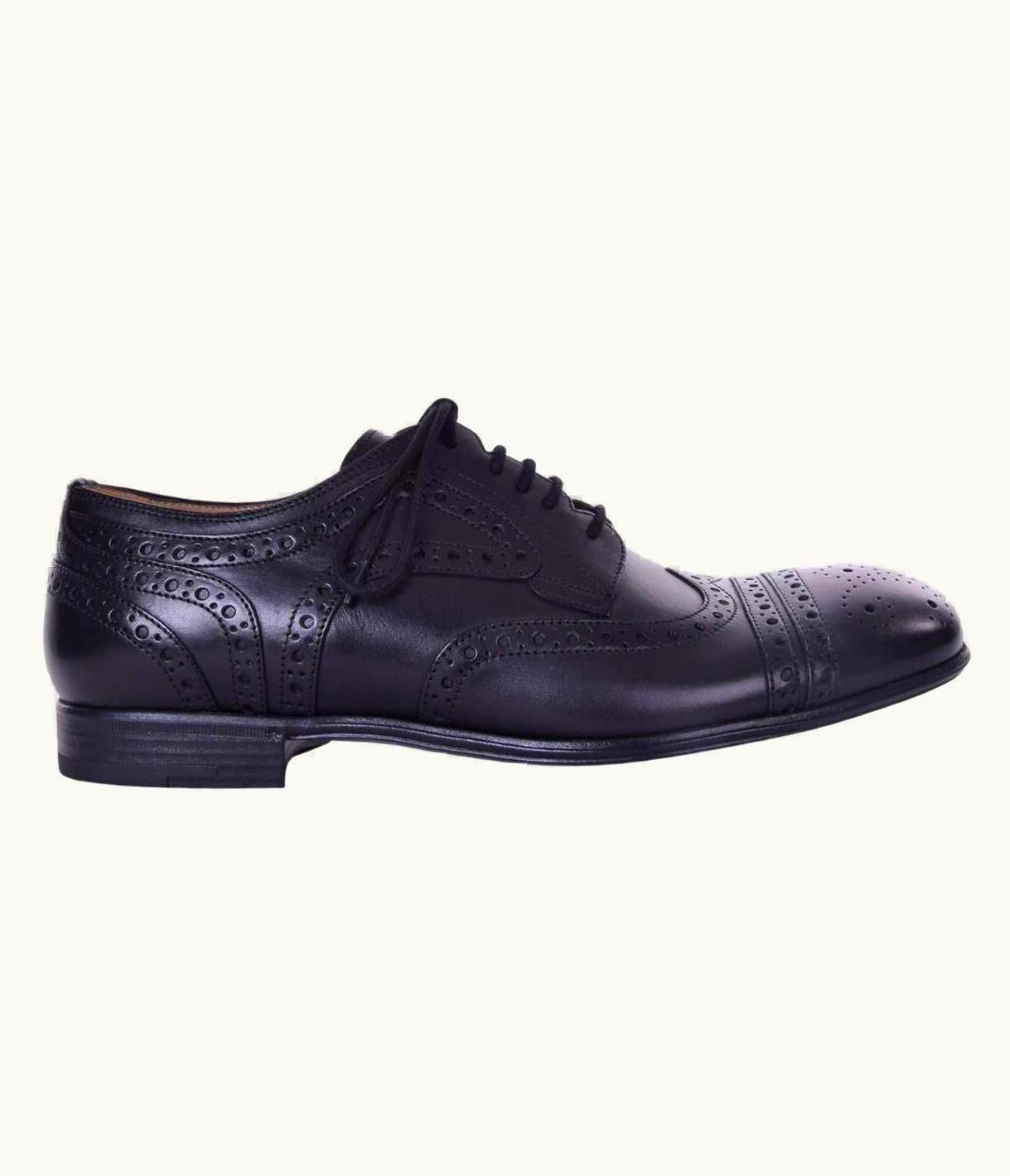 Dolce & Gabbana Dolce & Gabbana - Formal Wingtip Shoes Black
