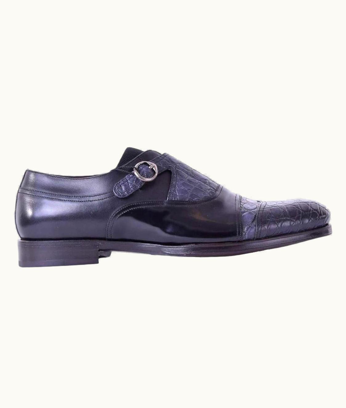 Dolce & Gabbana Dolce & Gabbana - Caiman & Calfskin Shoes Napoli