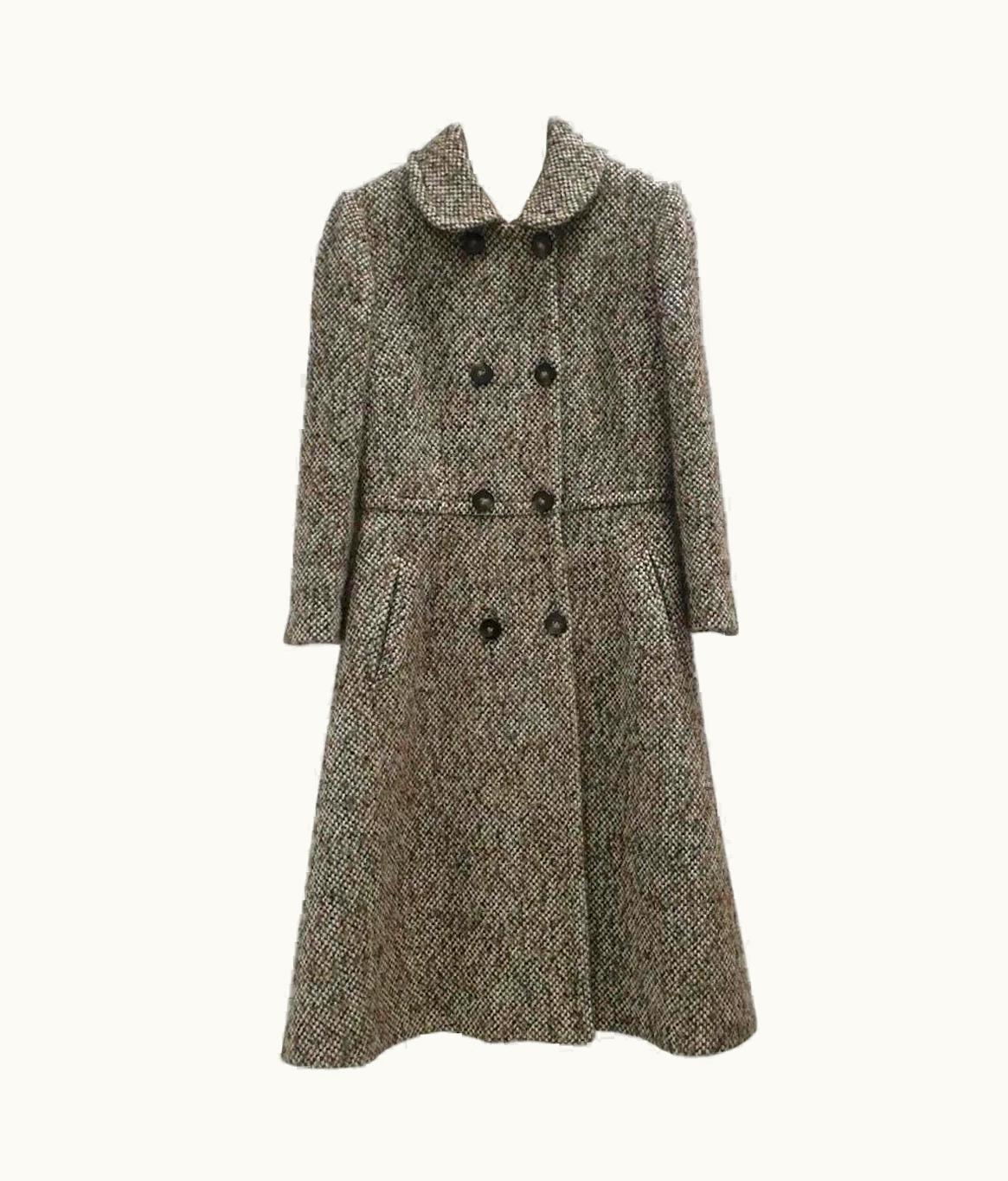 Dolce & Gabbana Dolce & Gabbana Double Breasted Melange Coat