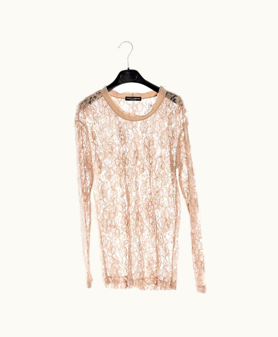 Dolce & Gabbana Dolce & Gabbana Lace Sweater