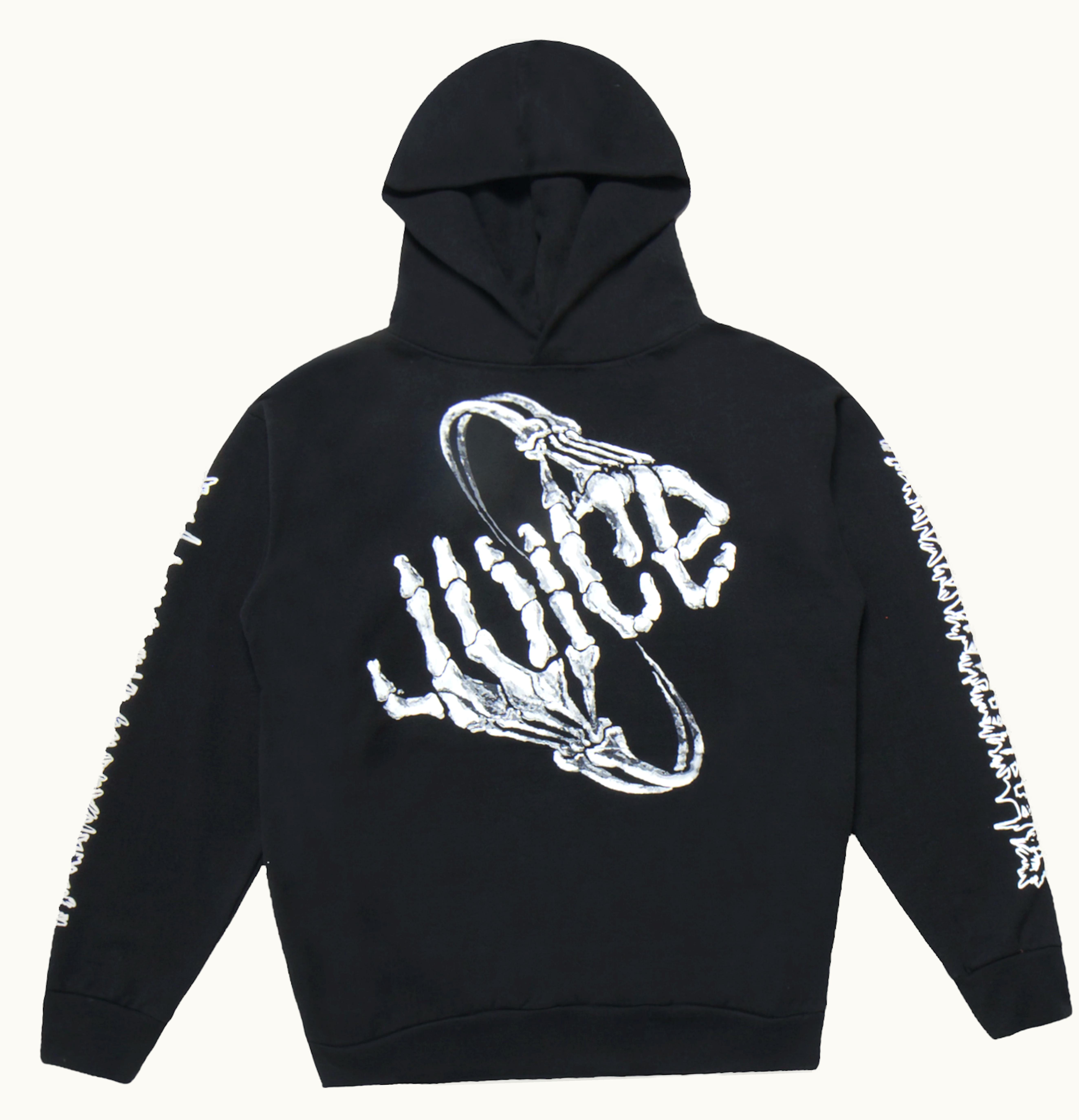 Juice WRLD Vlone x 999 Bones Sweatshirt Black