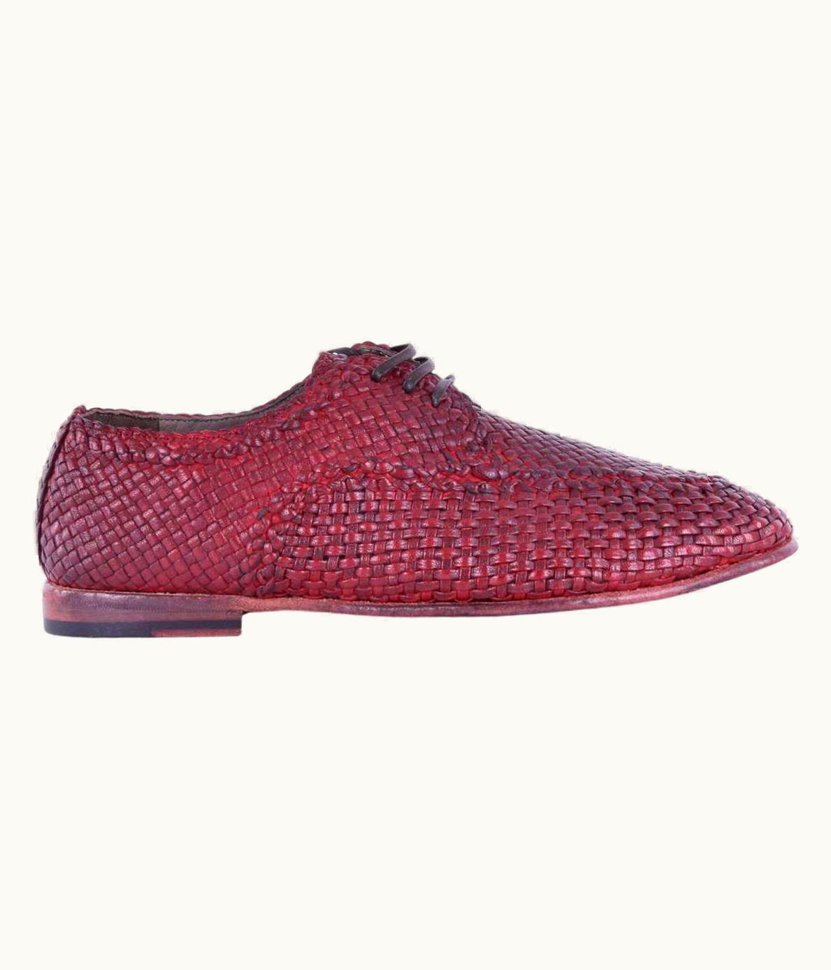 Dolce & Gabbana Dolce & Gabbana - Runway Woven Shoes Amalfi Red