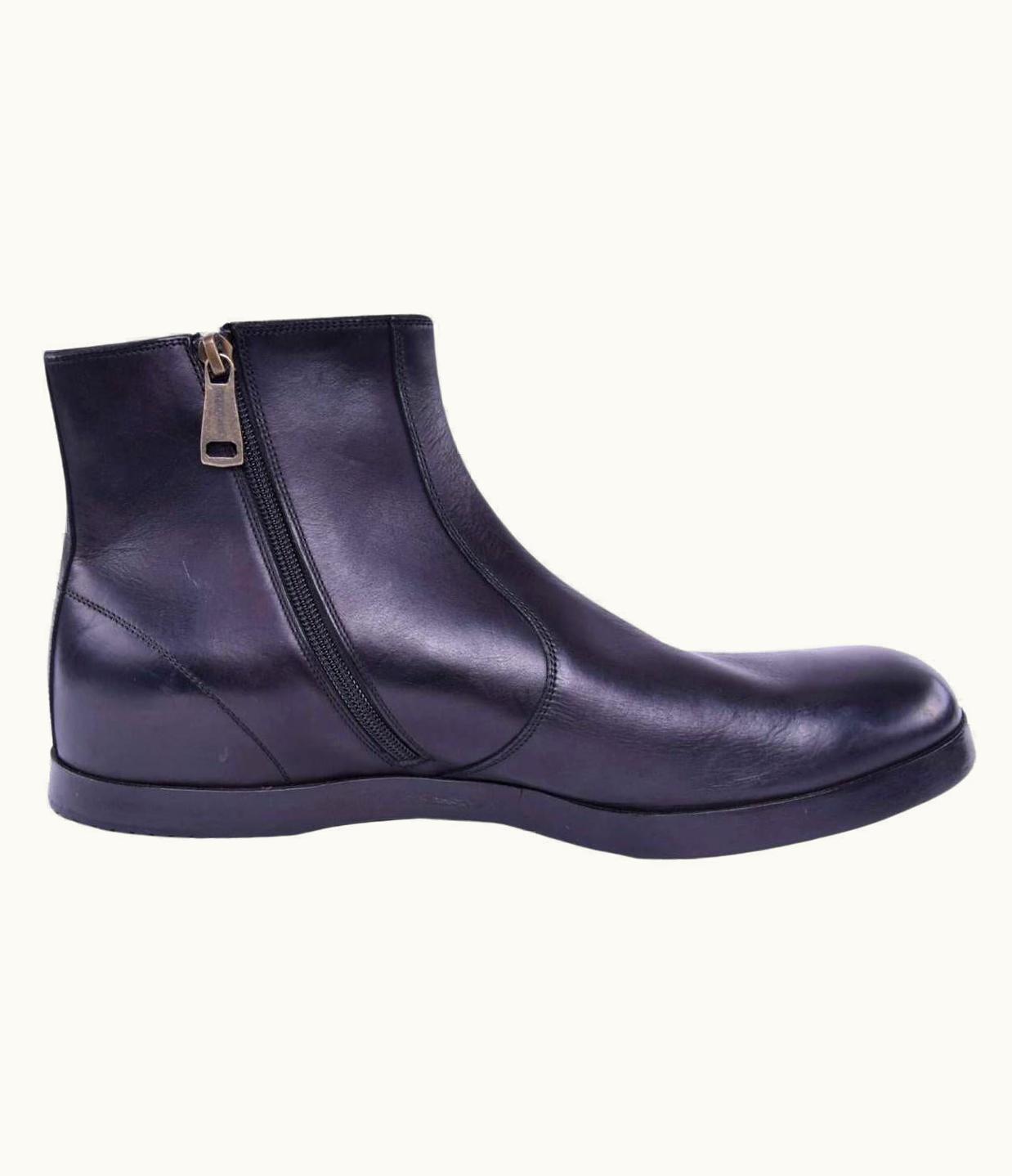 Dolce & Gabbana Dolce & Gabbana - Zip Closure Boots Mat Black