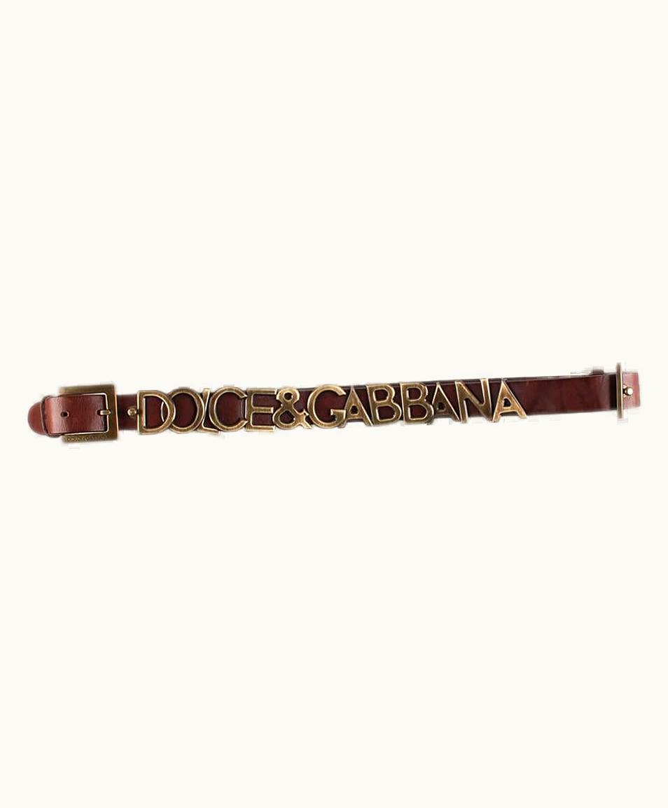 Dolce & Gabbana Dolce&Gabbana Leather Men Belt 0 (Large)