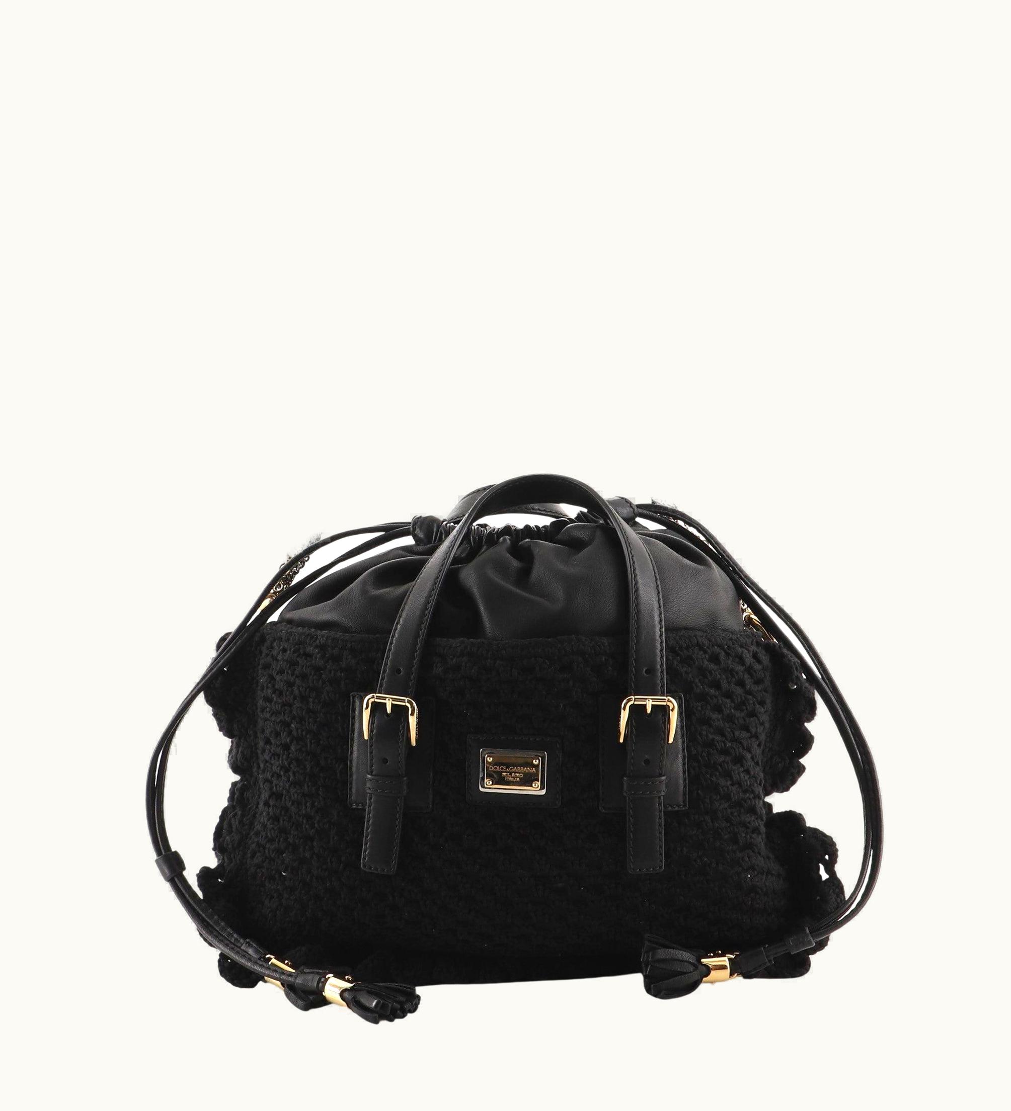 Dolce & Gabbana Dolce & Gabbana Miss Helen Tote Crochet East West