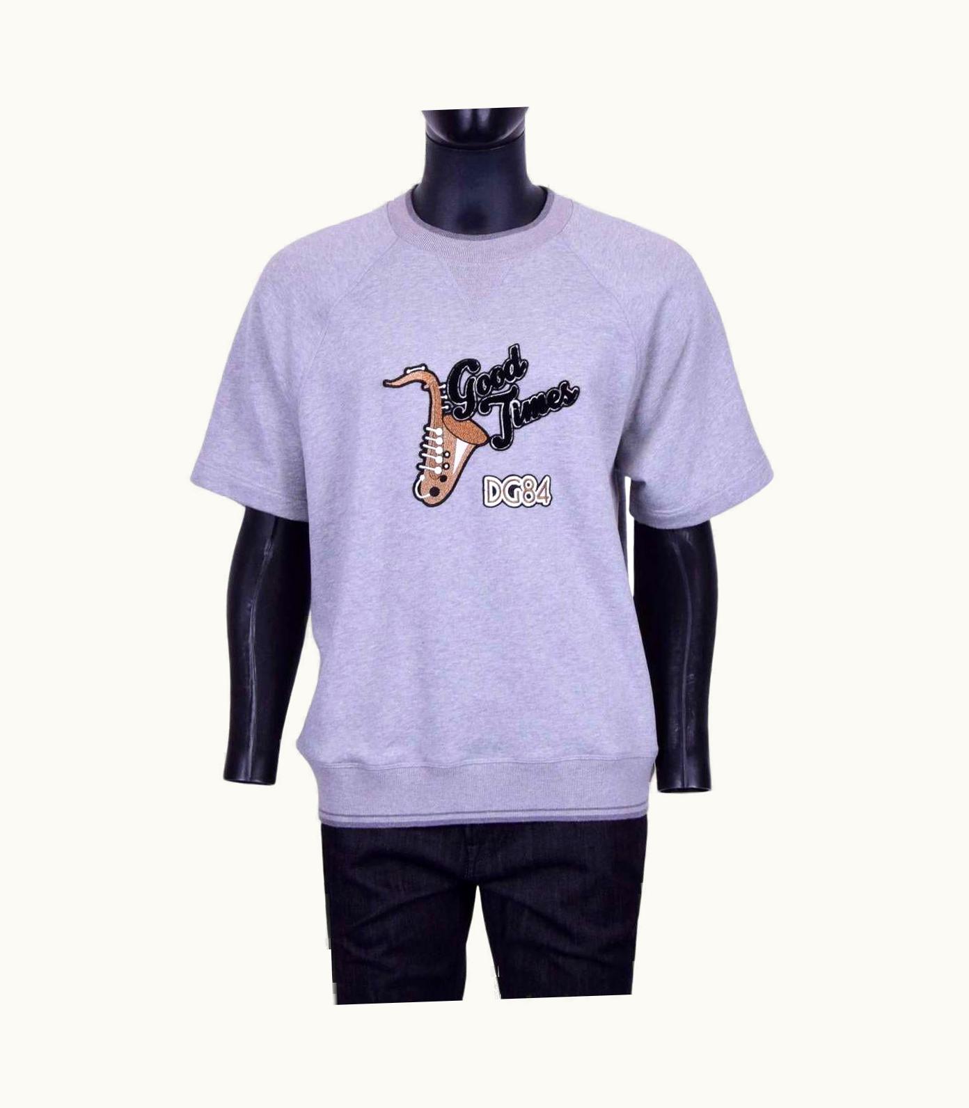 Dolce & Gabbana Dolce & Gabbana - Dg Family Sweater Good Times Gray