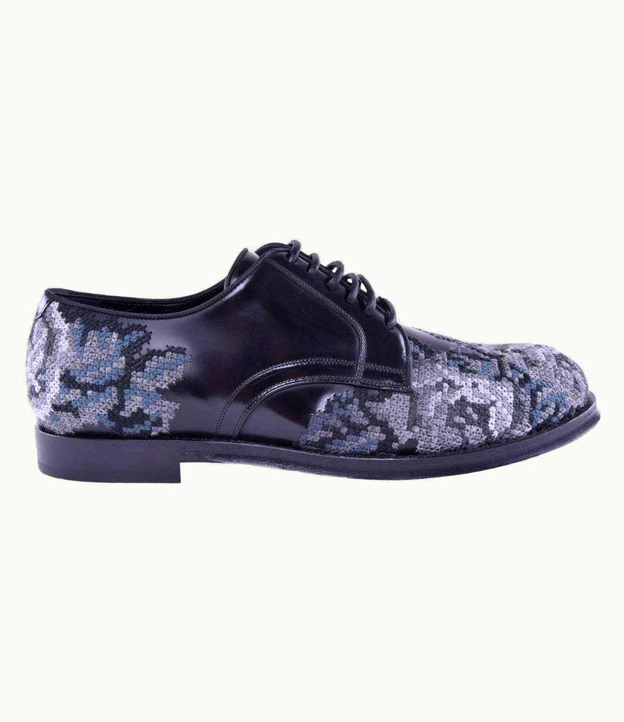 Dolce & Gabbana Dolce & Gabbana - Runway Baroque Embroidery Shoes UZ0608764
