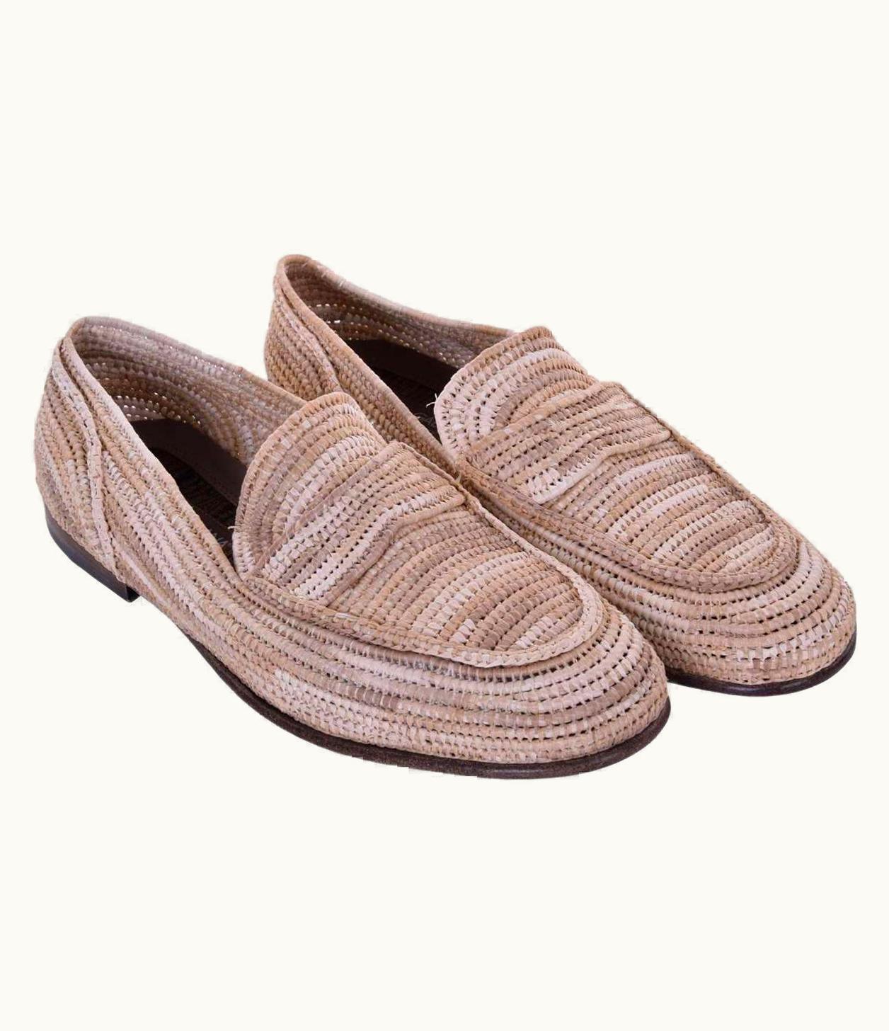 Dolce & Gabbana Dolce & Gabbana - Raffia Moccasins Amalfi Beige UZ0608814