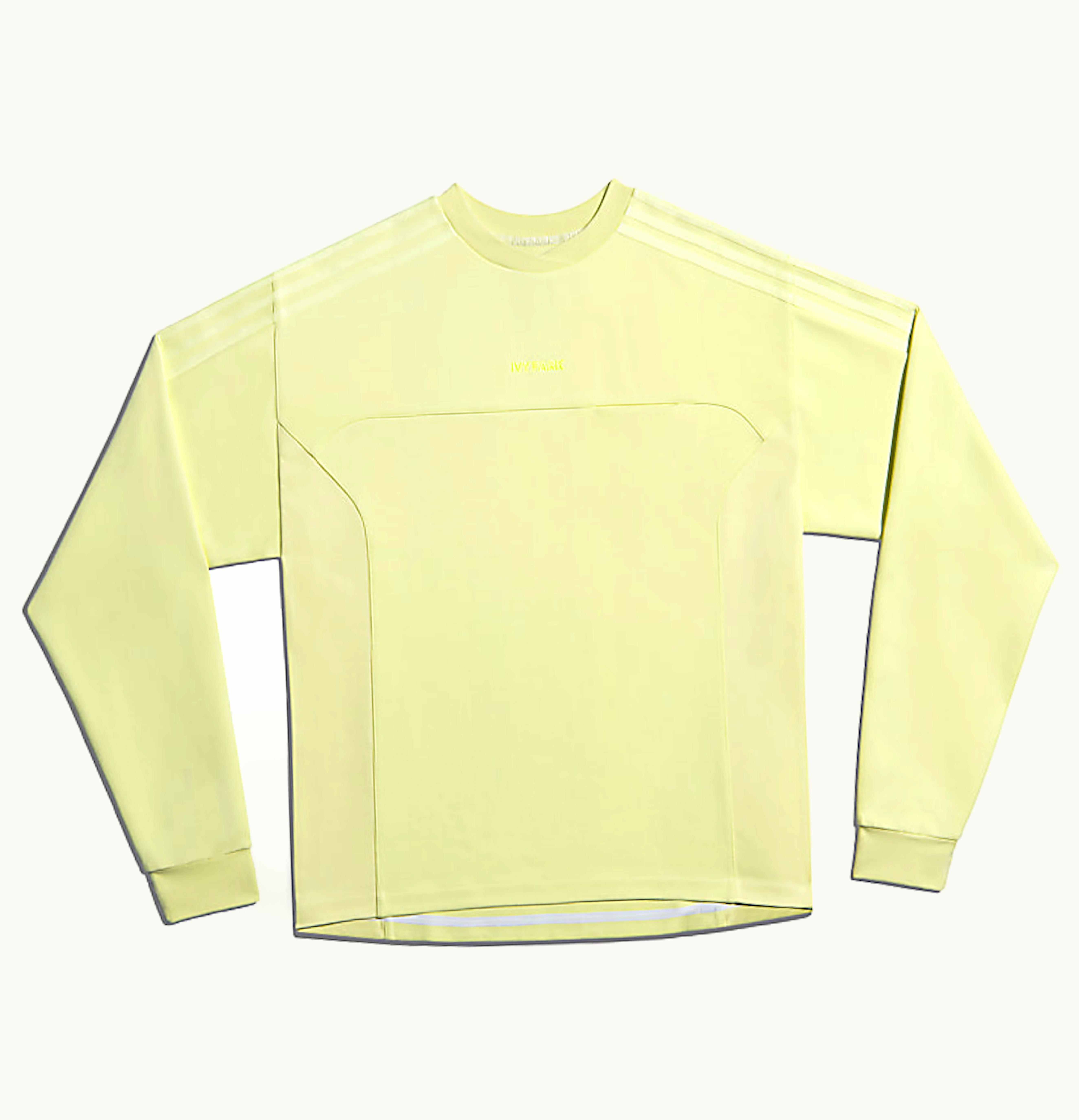 Adidas adidas Ivy Park Long Sleeve Crewneck Sweatshirt Gender Neutral Yellow Tint