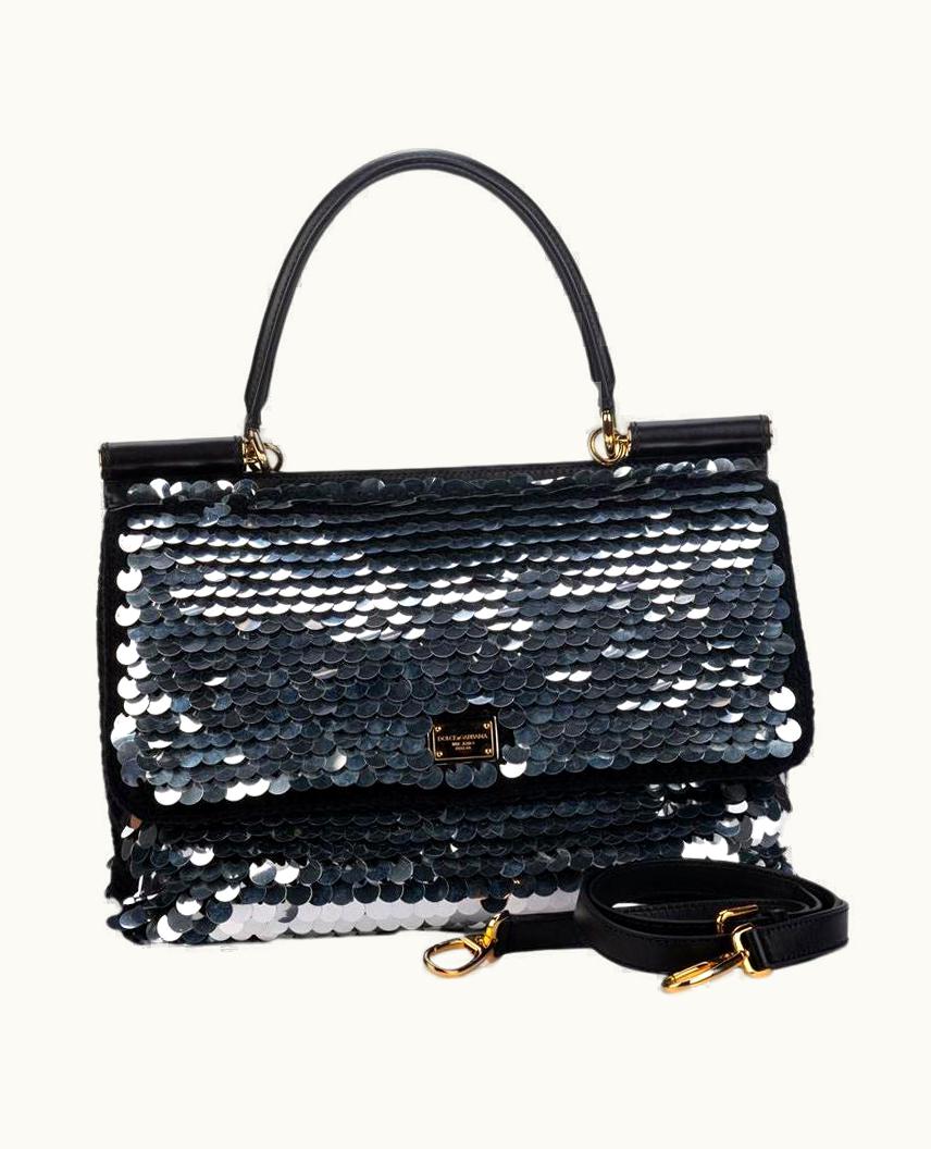 Dolce & Gabbana Dolce & Gabbana Black Sequins Bag