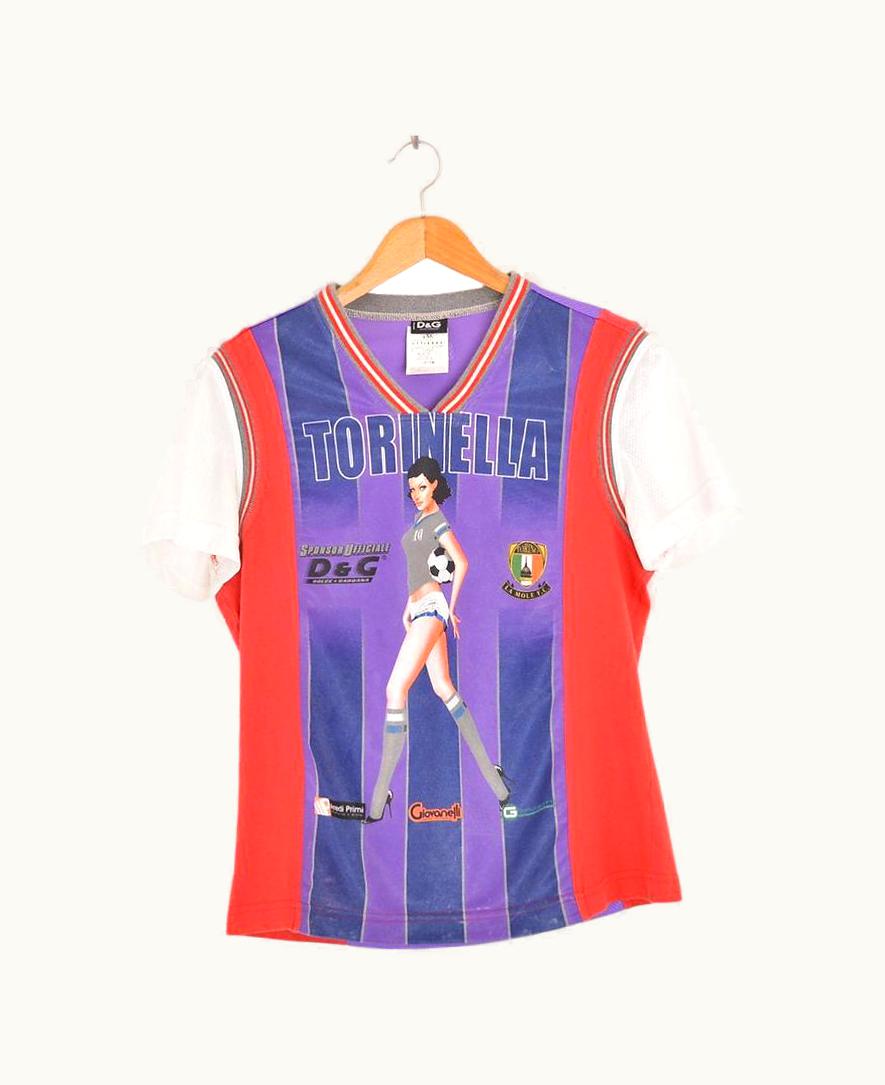Dolce & Gabbana Dolce & Gabbana 2000' Pop Art Football Jersey T Shirt