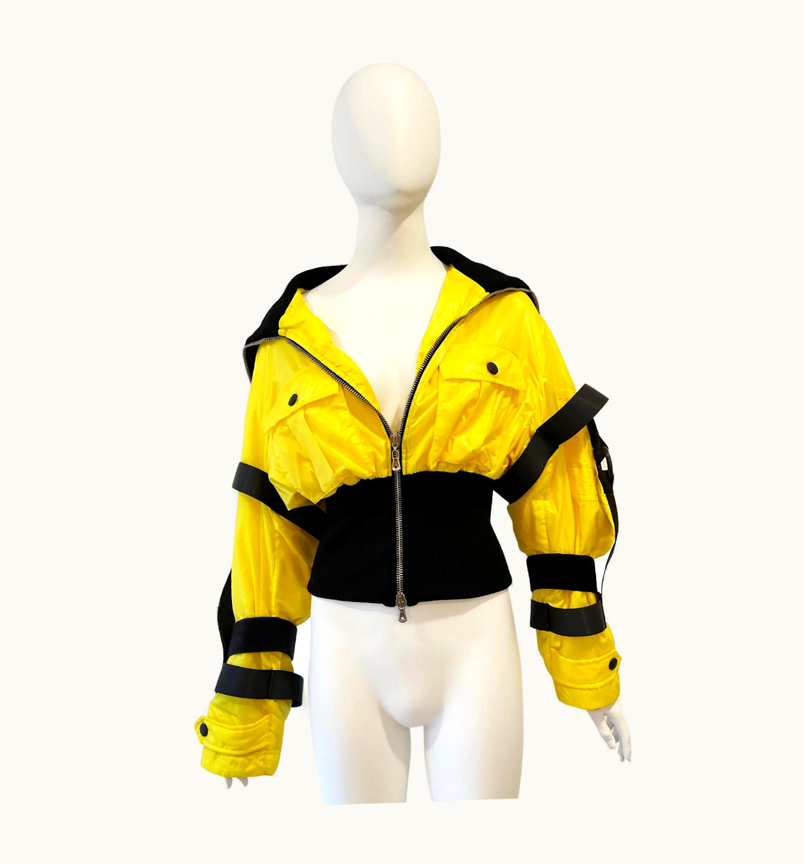 Dolce & Gabbana 2003 Dolce & Gabbana Parachute Bomber Jacket