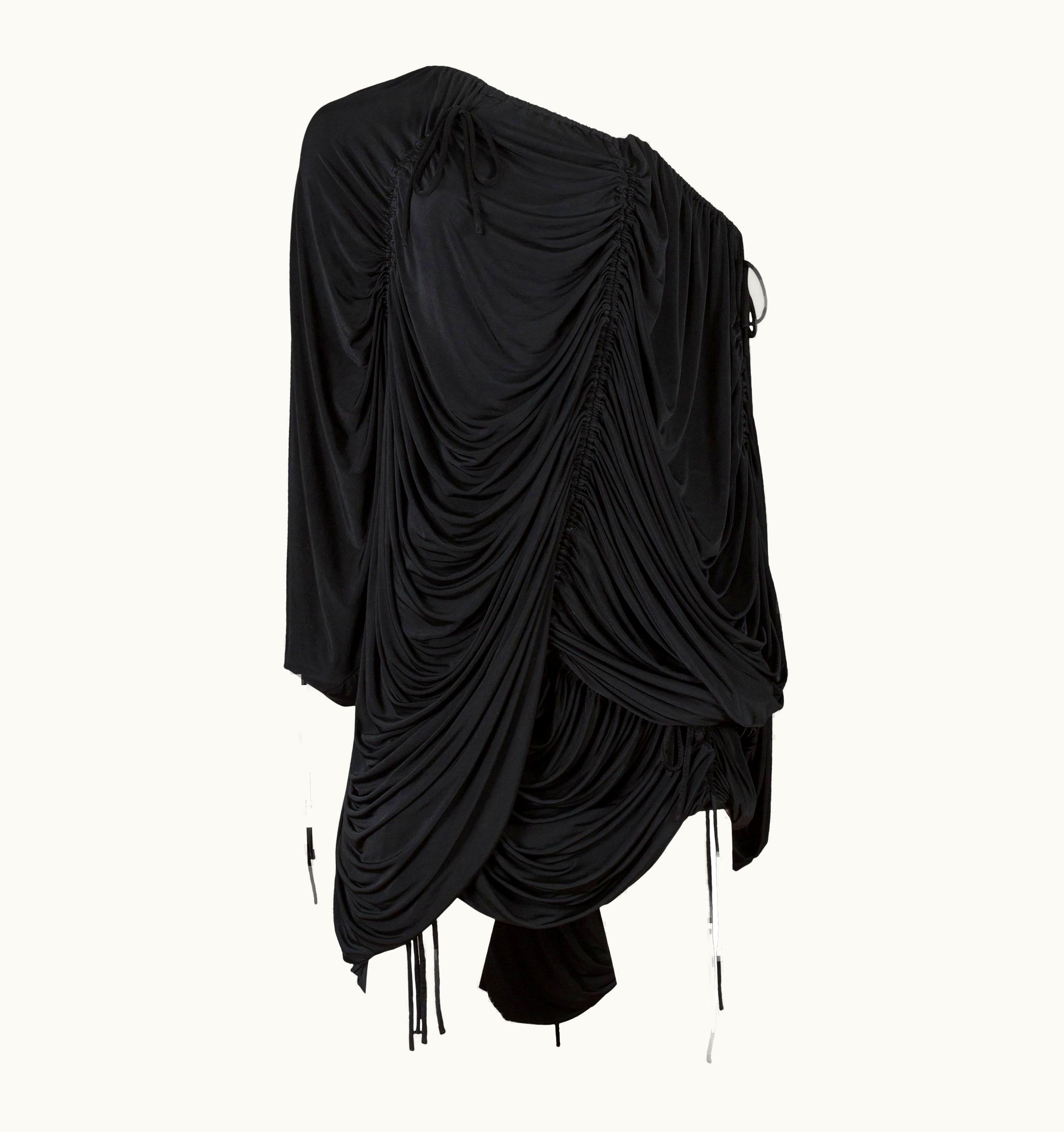 Dolce & Gabbana Dolce & Gabbana Drawstring Jersey Mini Dress, Circa 2003