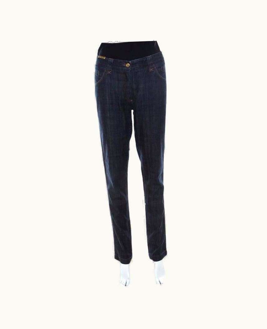 Dolce & Gabbana Dolce & Gabbana Indigo Dark Wash Denim Tapered Jeans