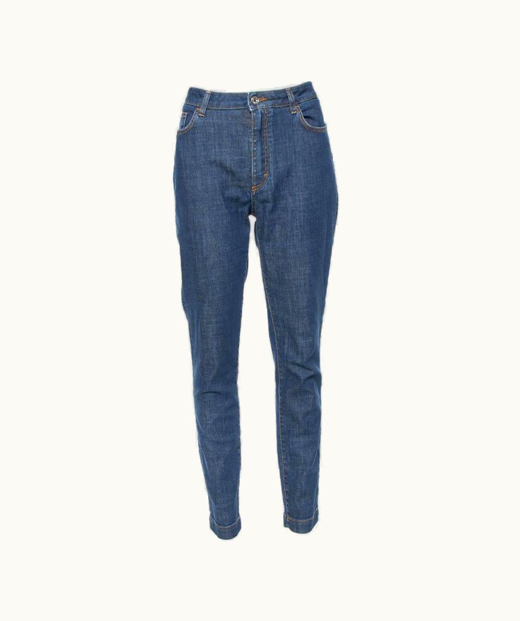 Dolce & Gabbana Dolce & Gabbana Navy Blue Denim Skinny Audrey Jeans