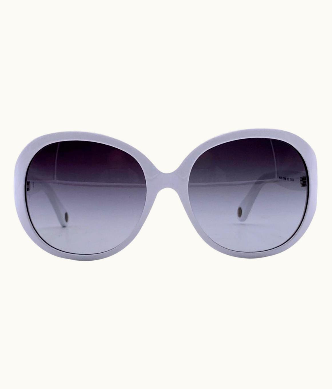 Dolce & Gabbana Dolce & Gabbana D&G White Oversized 3034 Sunglasess 57/17 130mm