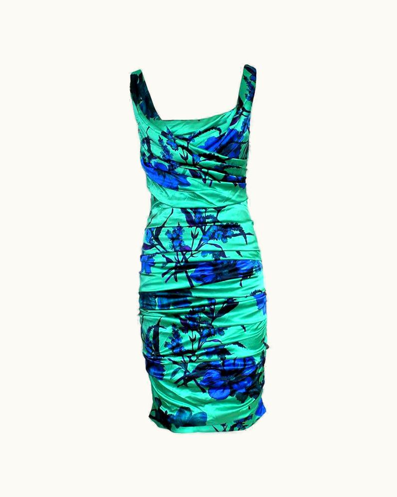 Dolce & Gabbana Dolce & Gabbana Floral Silk Dress