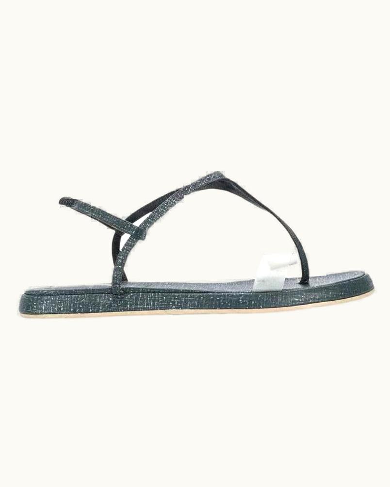 Giorgio Armani Giorgio Armani Vintage Coated Leather 90s Sandals