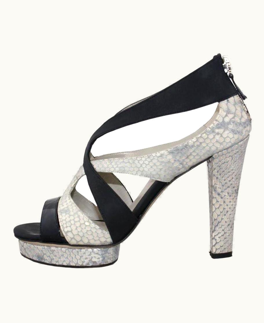 Giorgio Armani Giorgio Armani Crocodile Print Sandal